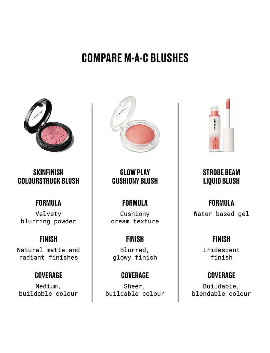 MAC - Skinfinish Colourstruck Blush - smink - blush baby - 3