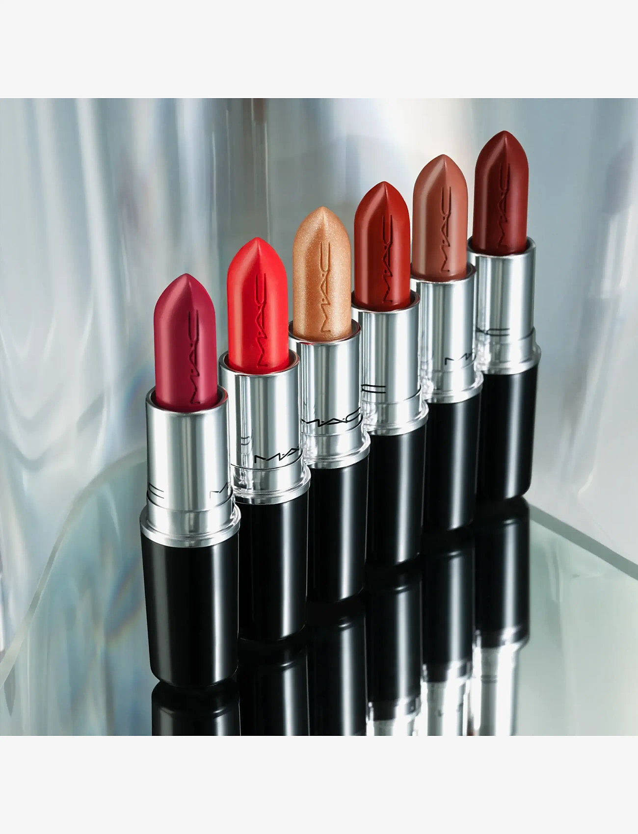 MAC - Lustreglass Sheer Shine Lipstick - makeup - lady bug - 3