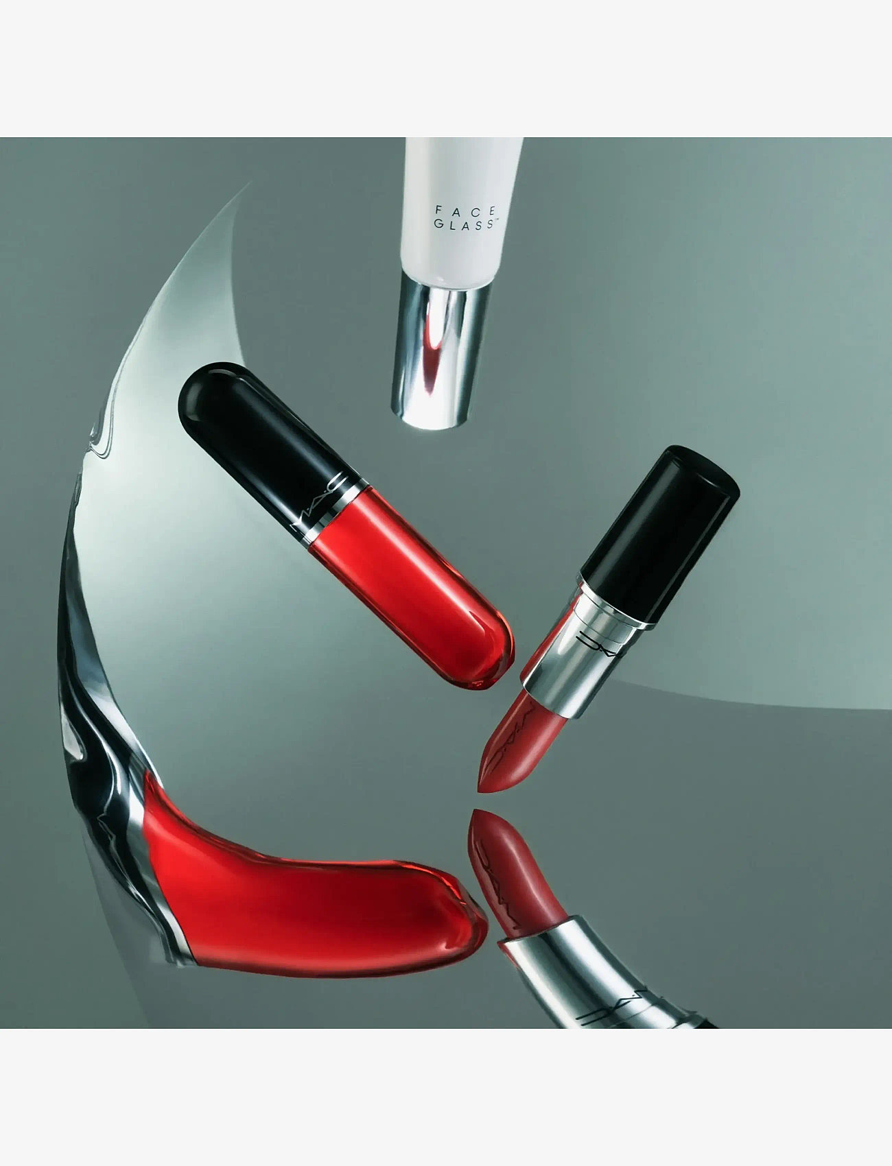 MAC - Lustreglass Sheer Shine Lipstick - makeup - lady bug - 5
