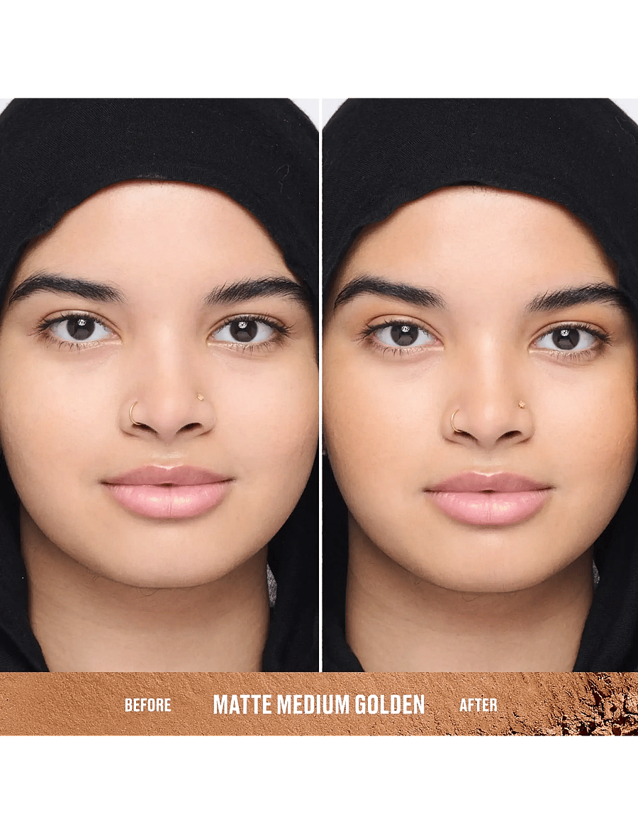 MAC - Skinfinish Sunstruck Matte Bronzer - smink - matte medium golden-wn - 2