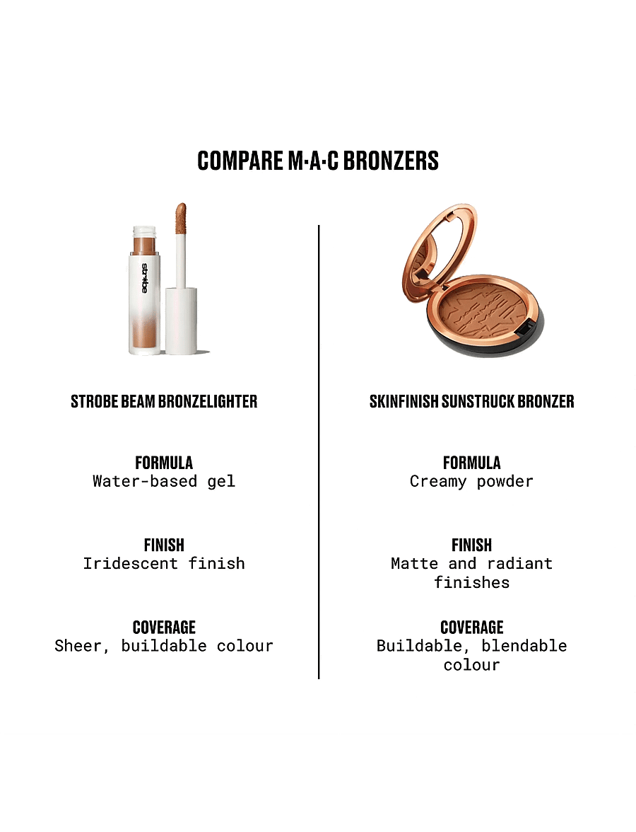MAC - Skinfinish Sunstruck Matte Bronzer - smink - matte medium golden-wn - 3
