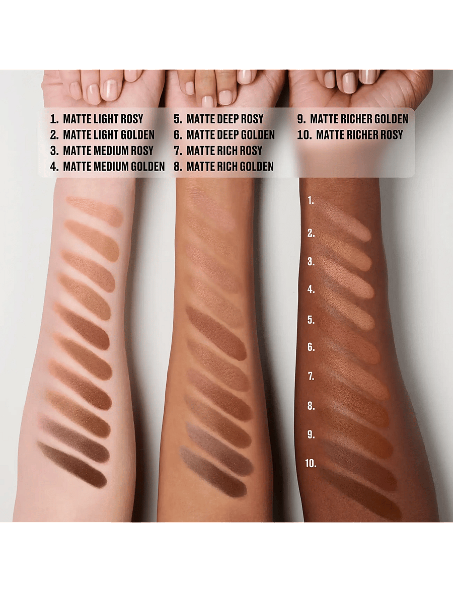 MAC - Skinfinish Sunstruck Matte Bronzer - smink - matte medium golden-wn - 4