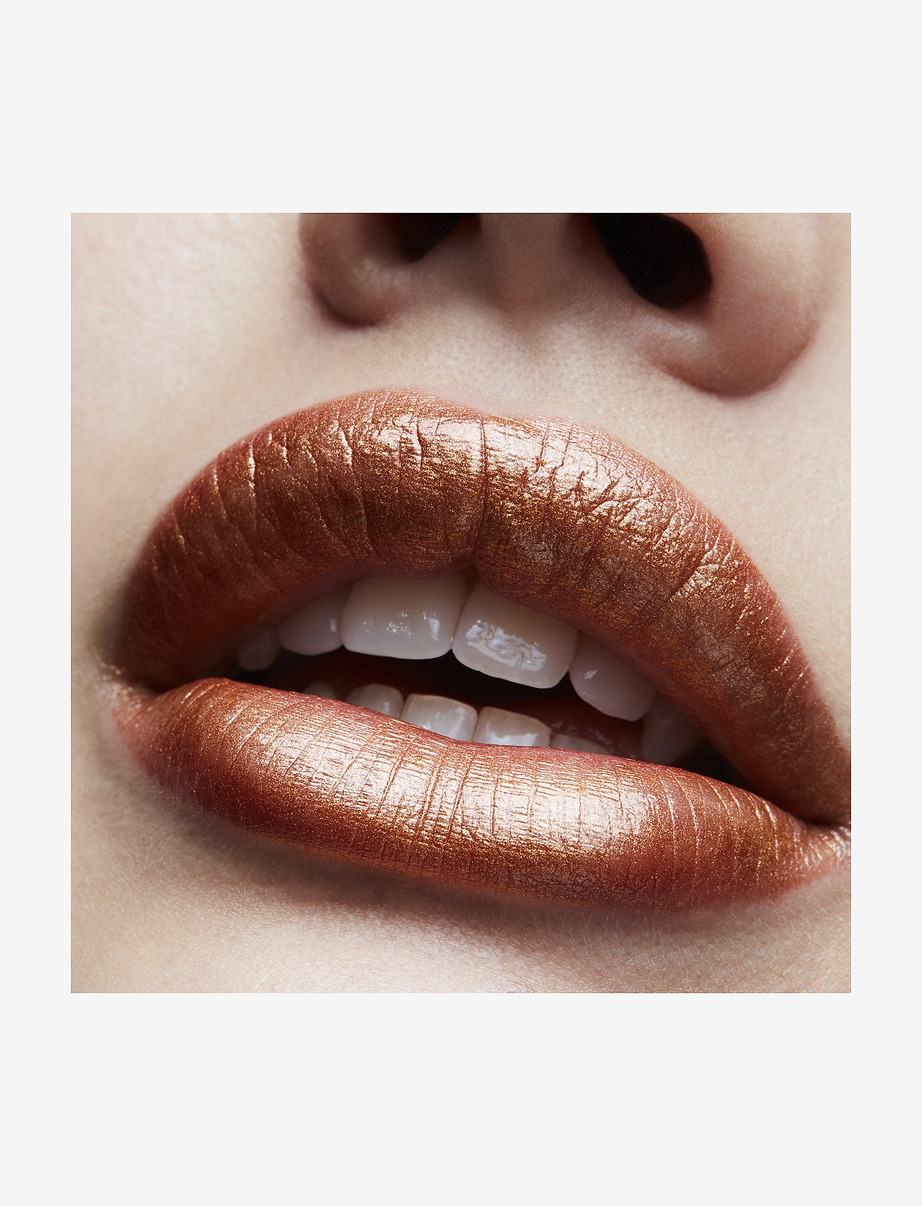 MAC - Frost Lipstick - smink - bronze shimmer - 1