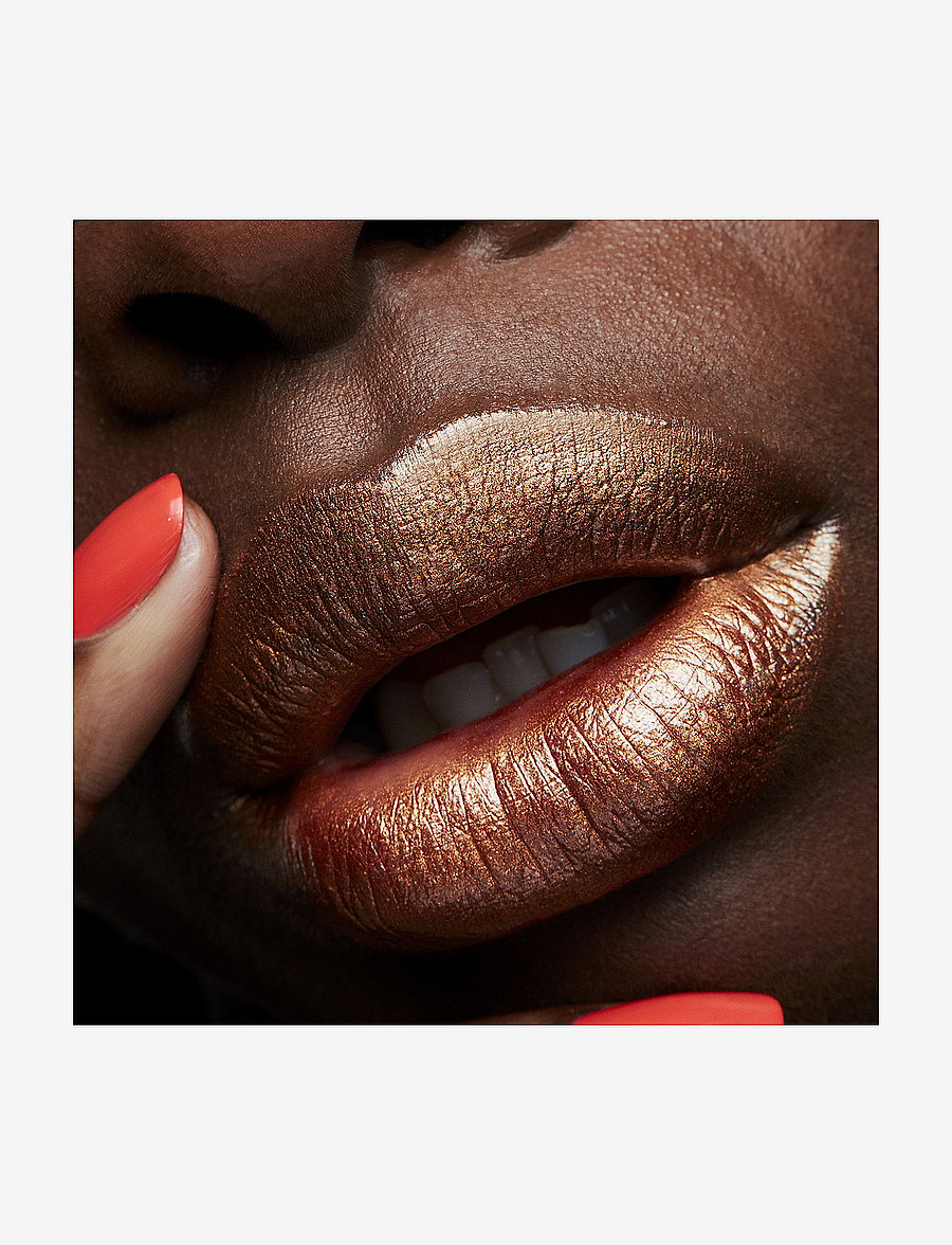 MAC - Frost Lipstick - makeup - bronze shimmer - 3
