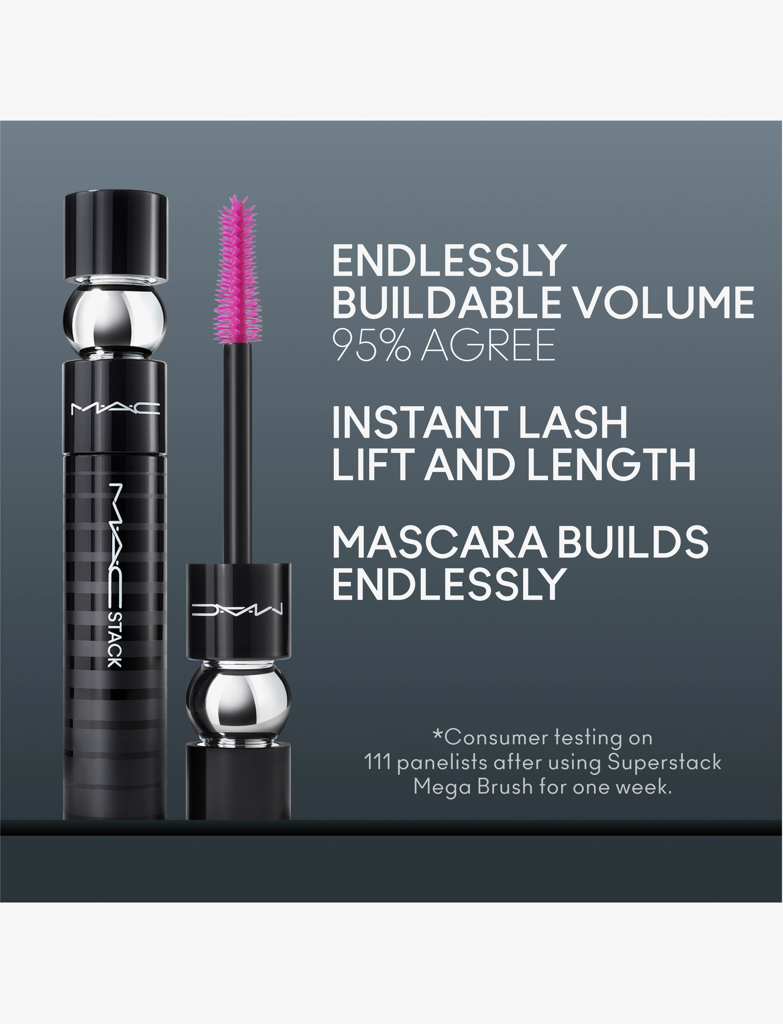 MAC - Macstack Mascara - Øjne & bryn - black stack - 5