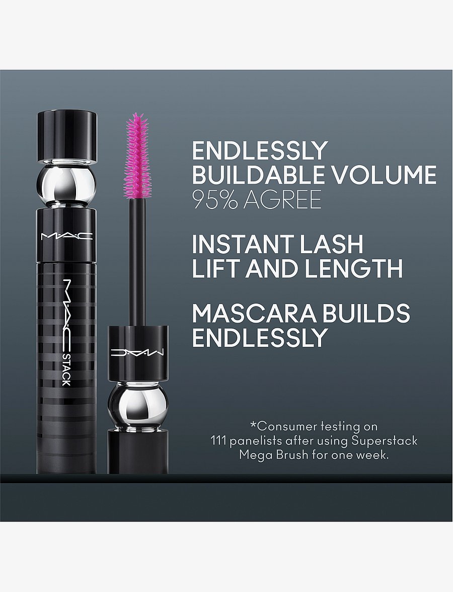 MAC - Macstack Mascara - augu og augabrúnir - black stack - 5