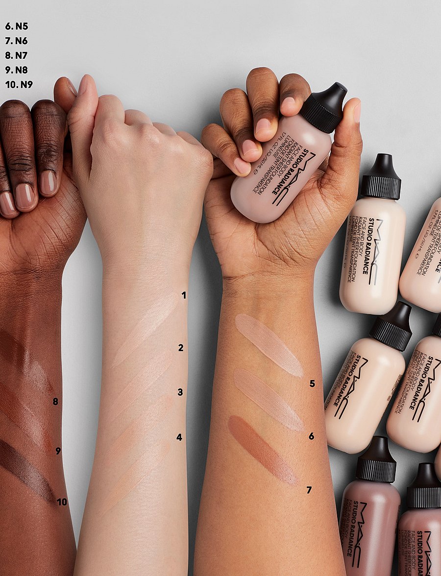 MAC - Studio Radiance Face And Body Radiant Sheer Foundation - smink - n 3 - 0