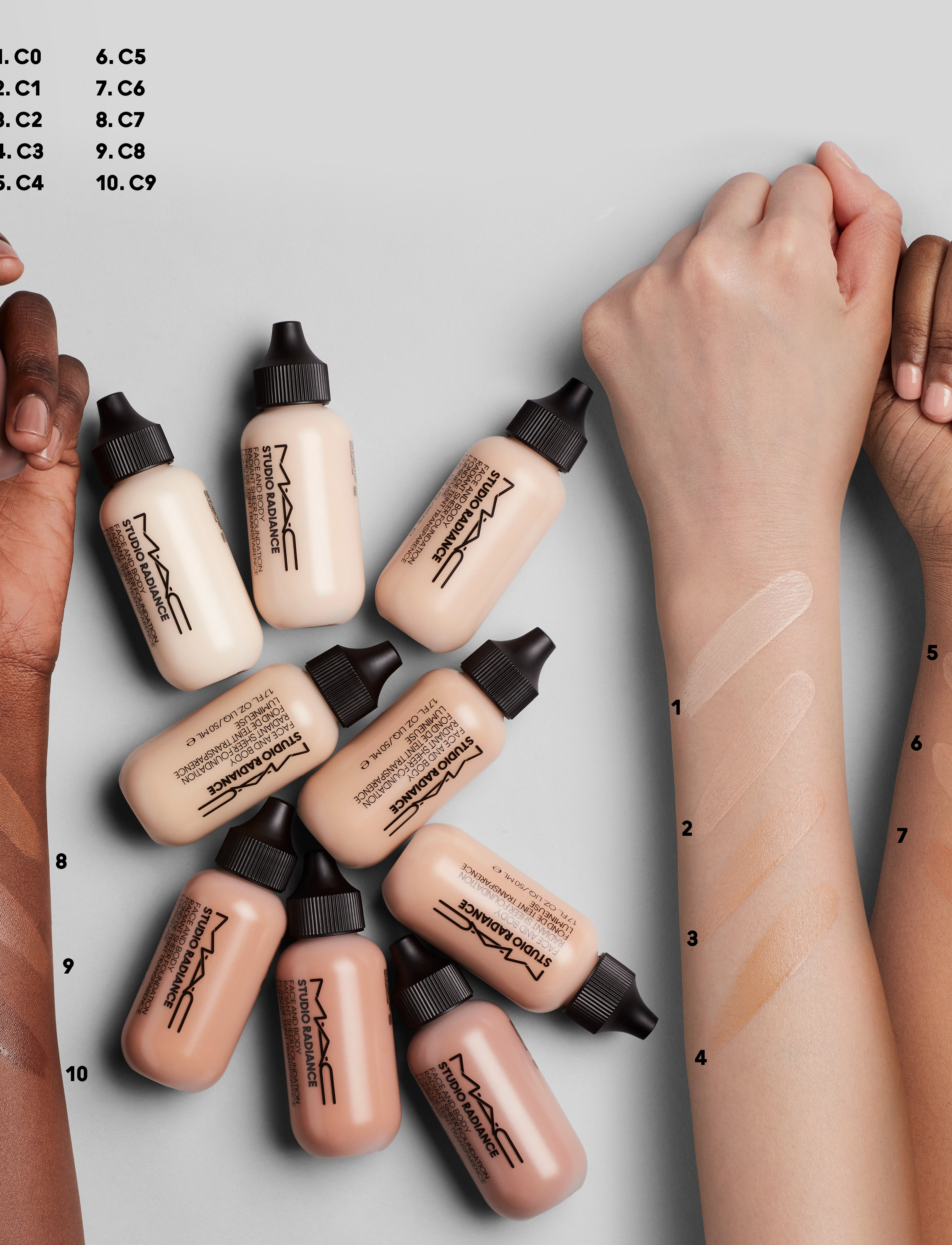MAC Studio Radiance Face And Body Radiant Sheer Foundation, 50 ml, Ansigt > Foundation, Dame