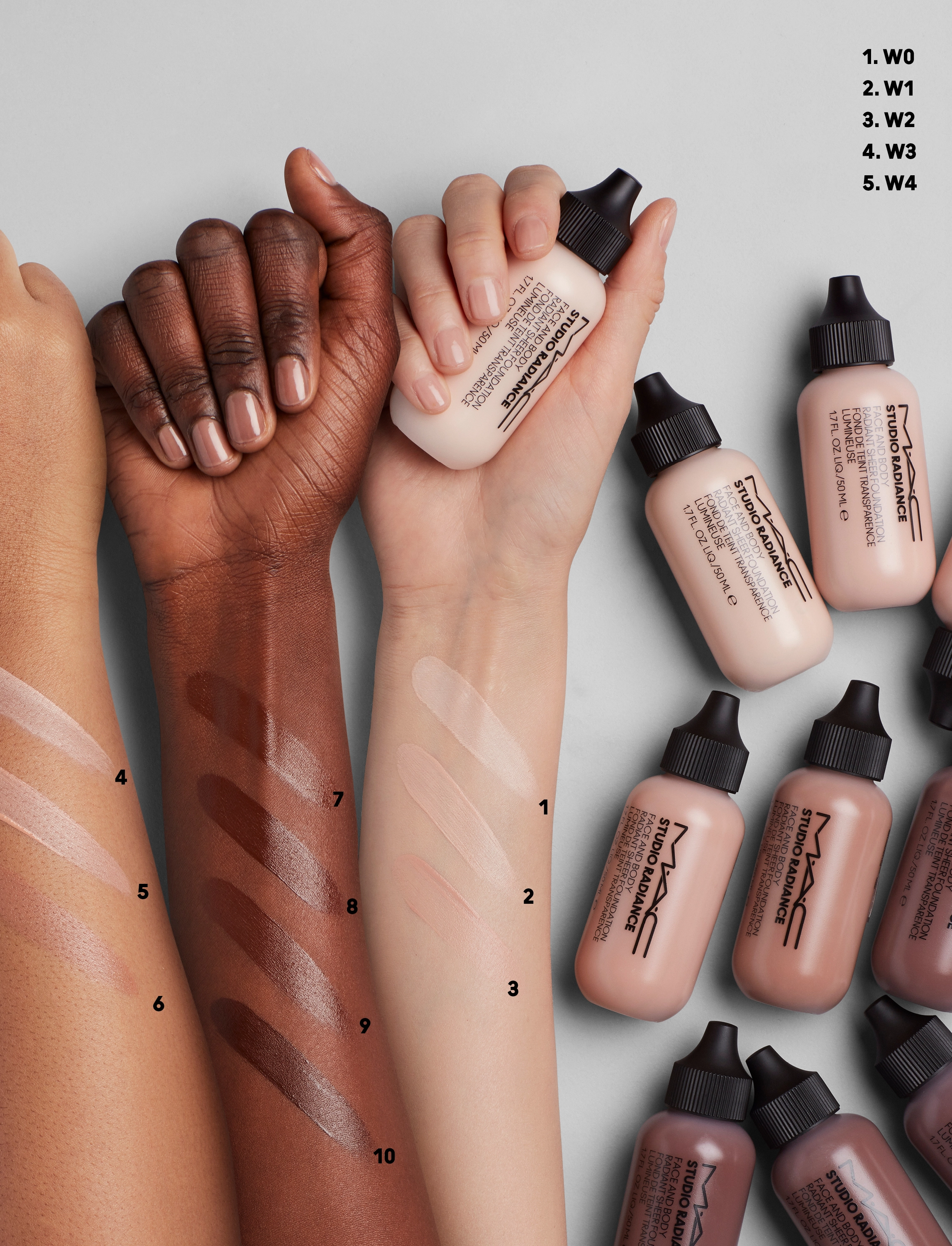 MAC Studio Radiance Face And Body Radiant Sheer Foundation, 50 ml, Ansigt > Foundation, Dame
