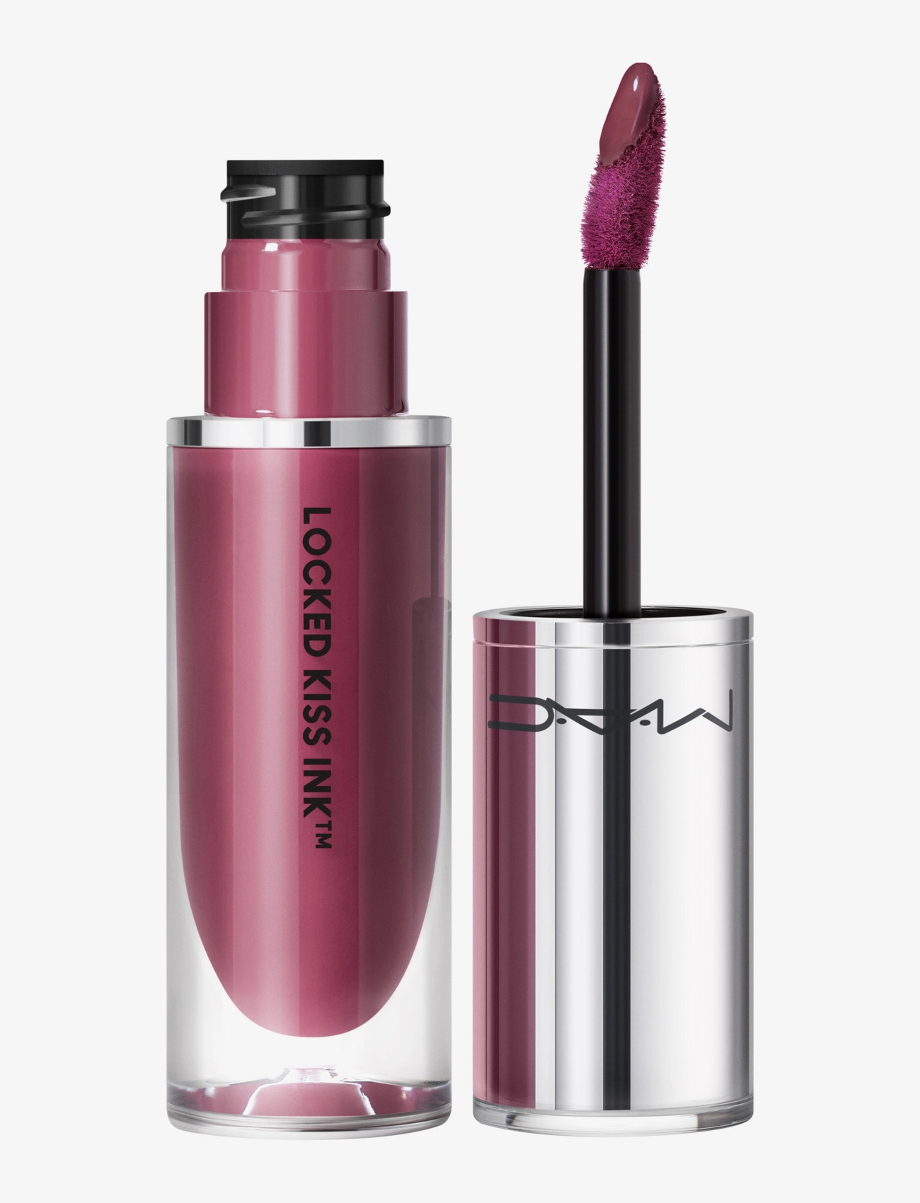 MAC Locked Kiss Liquid Lipstick, Flydende læbestift, Lila, Str: 4 ml
