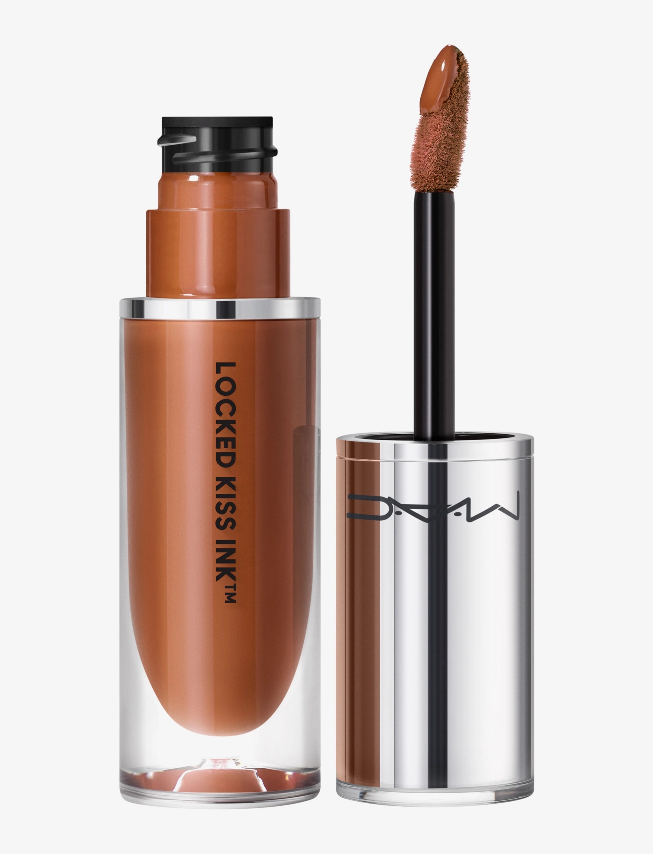 MAC Locked Kiss Liquid Lipstick, Flydende læbestift, Brun, Str: 4 ml