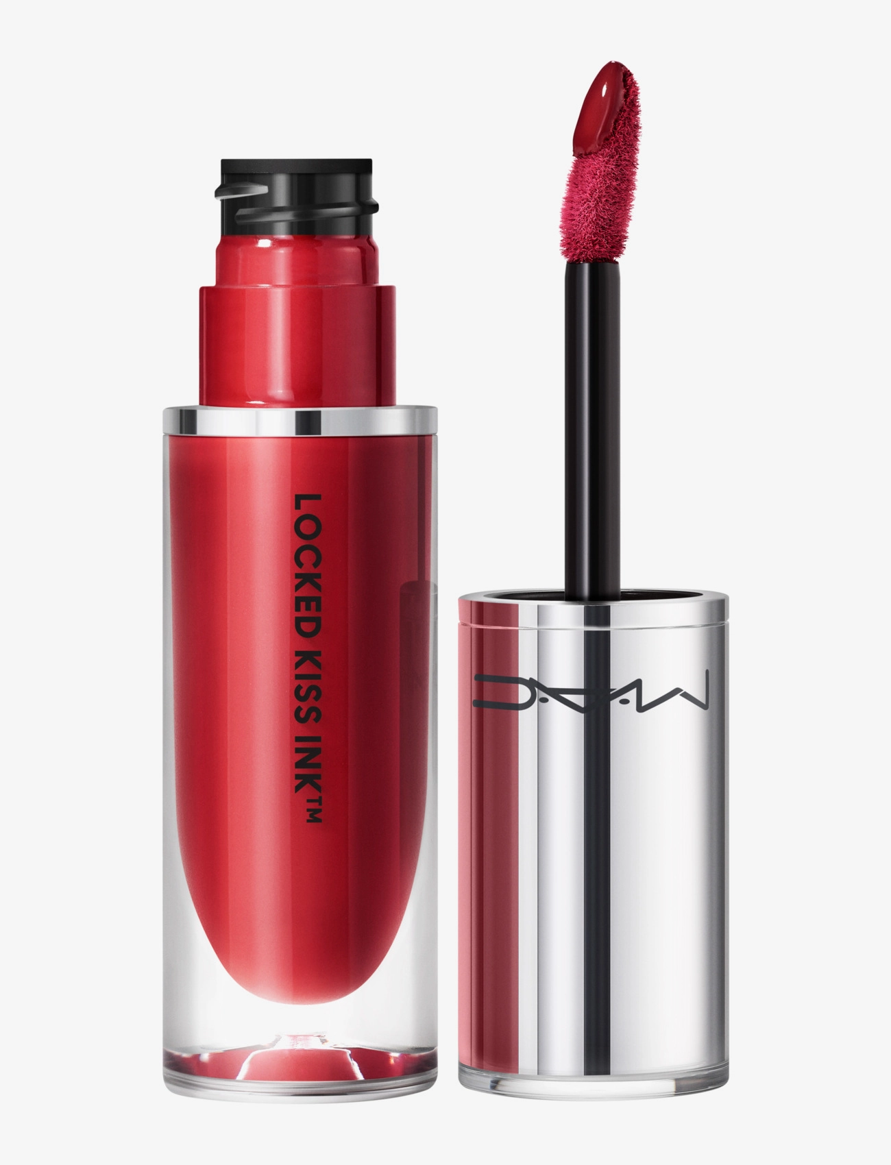 MAC Locked Kiss Liquid Lipstick, Flydende læbestift, Rød, Str: 4 ml