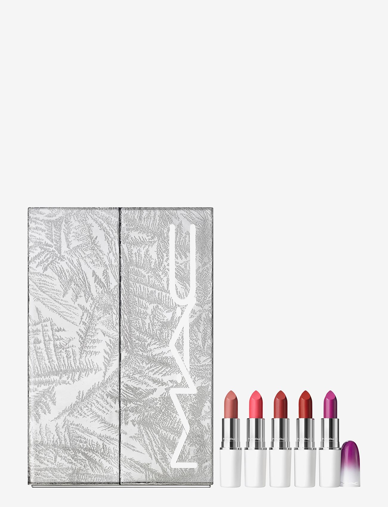 MAC - Frostbitten Kiss Lustreglass Lipstick X5 - Fresh Shades - clear - 0