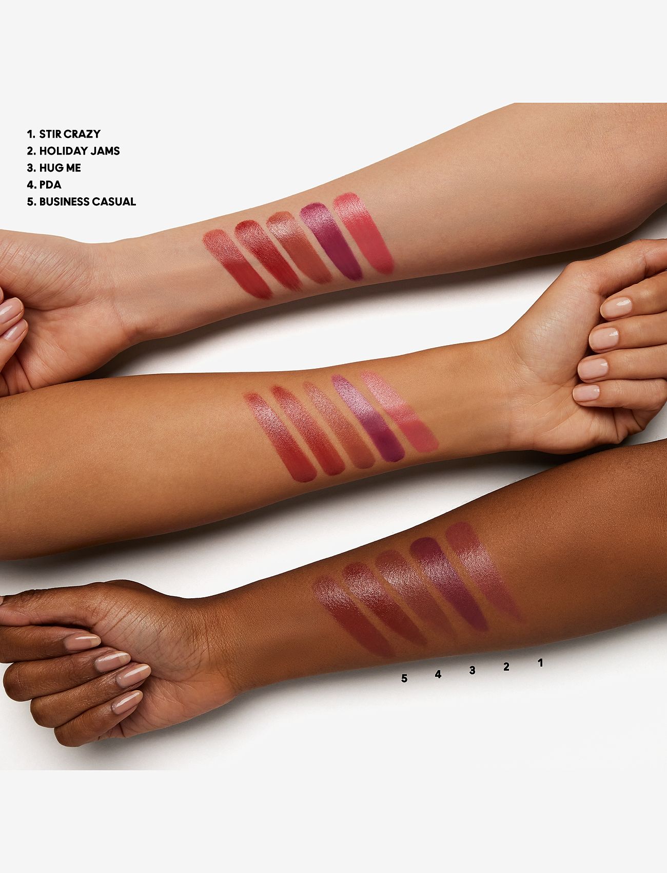 MAC - Frostbitten Kiss Lustreglass Lipstick X5 - Fresh Shades - clear - 3