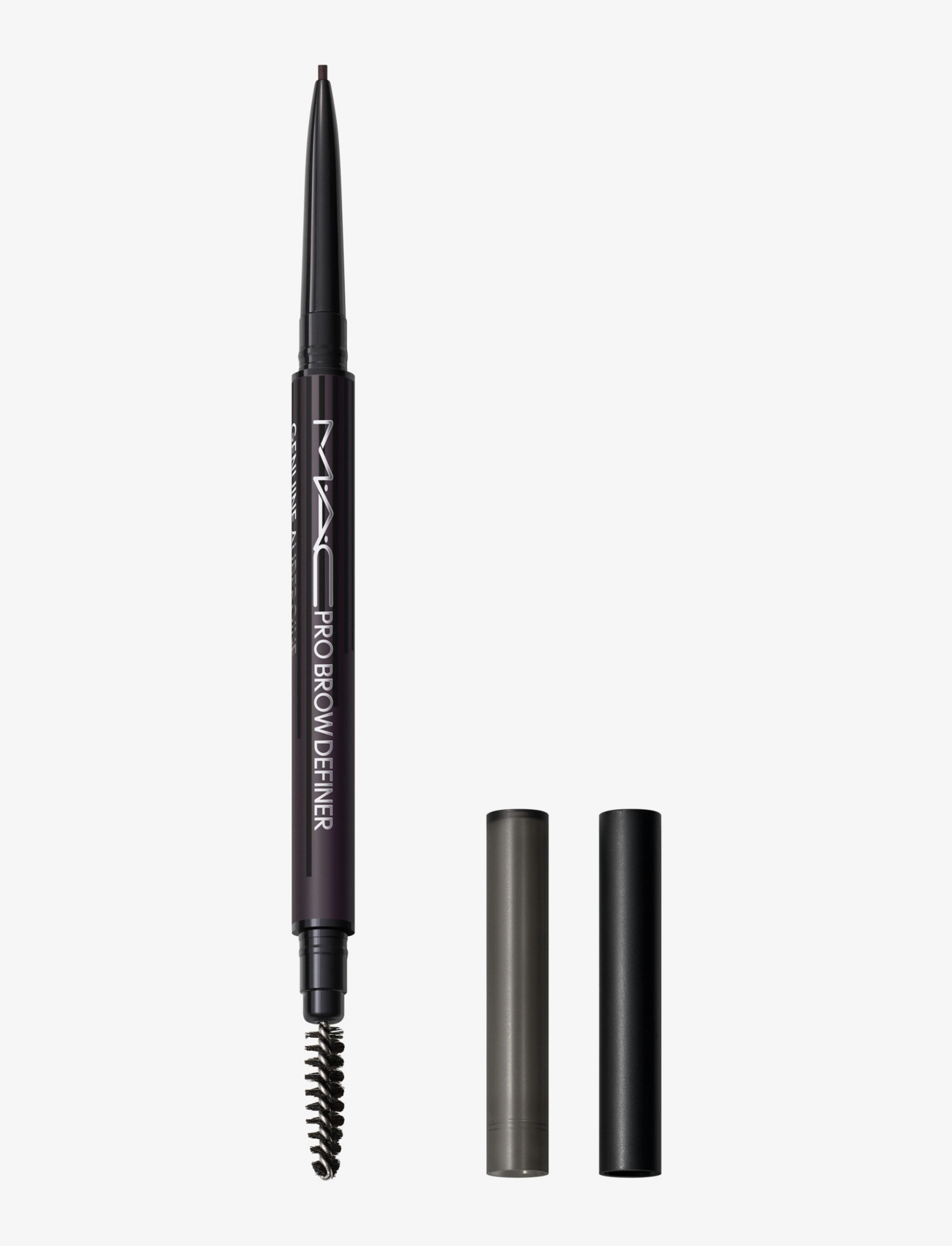 MAC Pro Brow Definer 1Mm - Kulmakynät - GENUINE AUBERGINE / clear