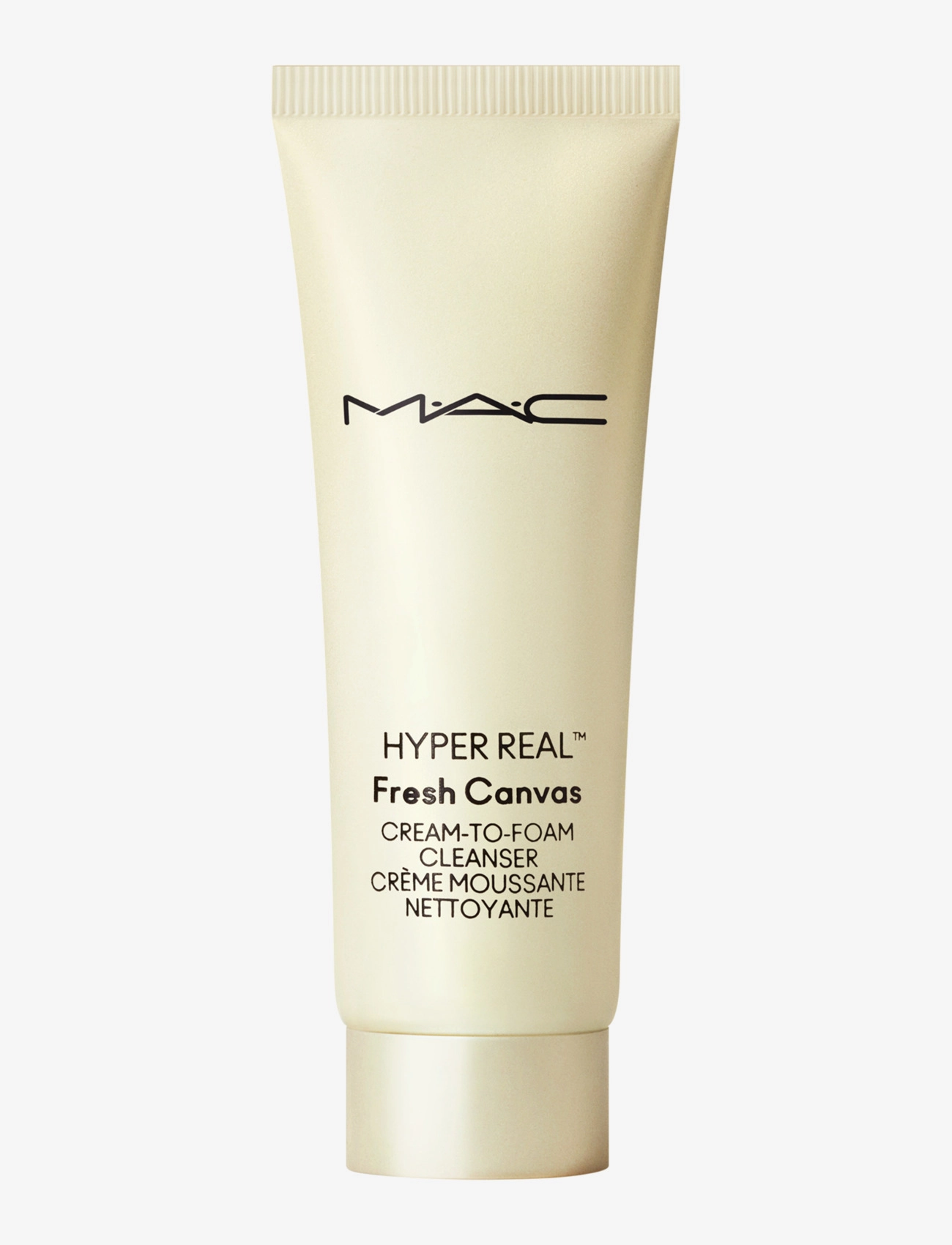 MAC Hyper Real Fresh Cream-To-Fam Cleanser, Mousse Cleanser, Nude, Str: 30 ML