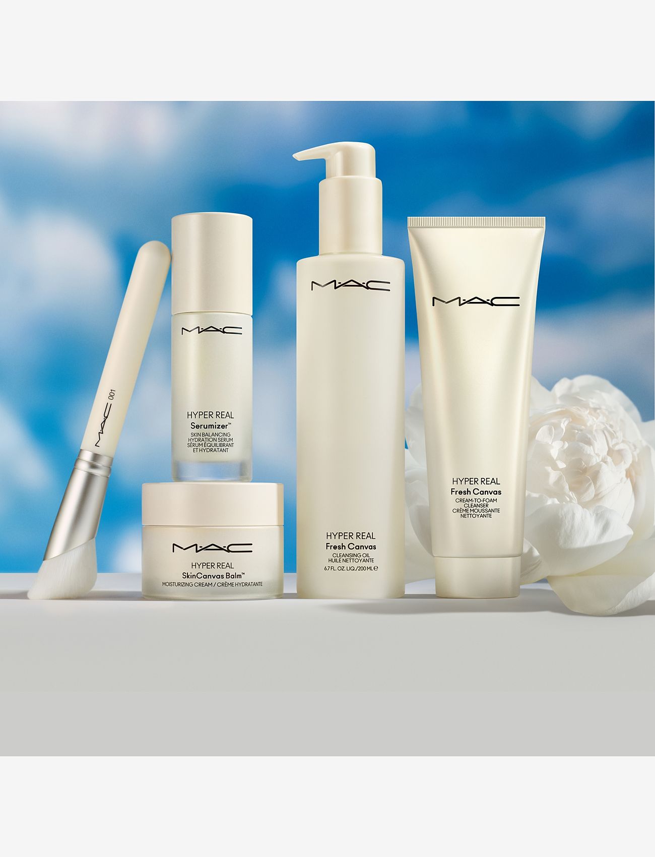 MAC - Hyper Real Fresh Cream-To-Fam Cleanser - foaming cleanser - clear - 3