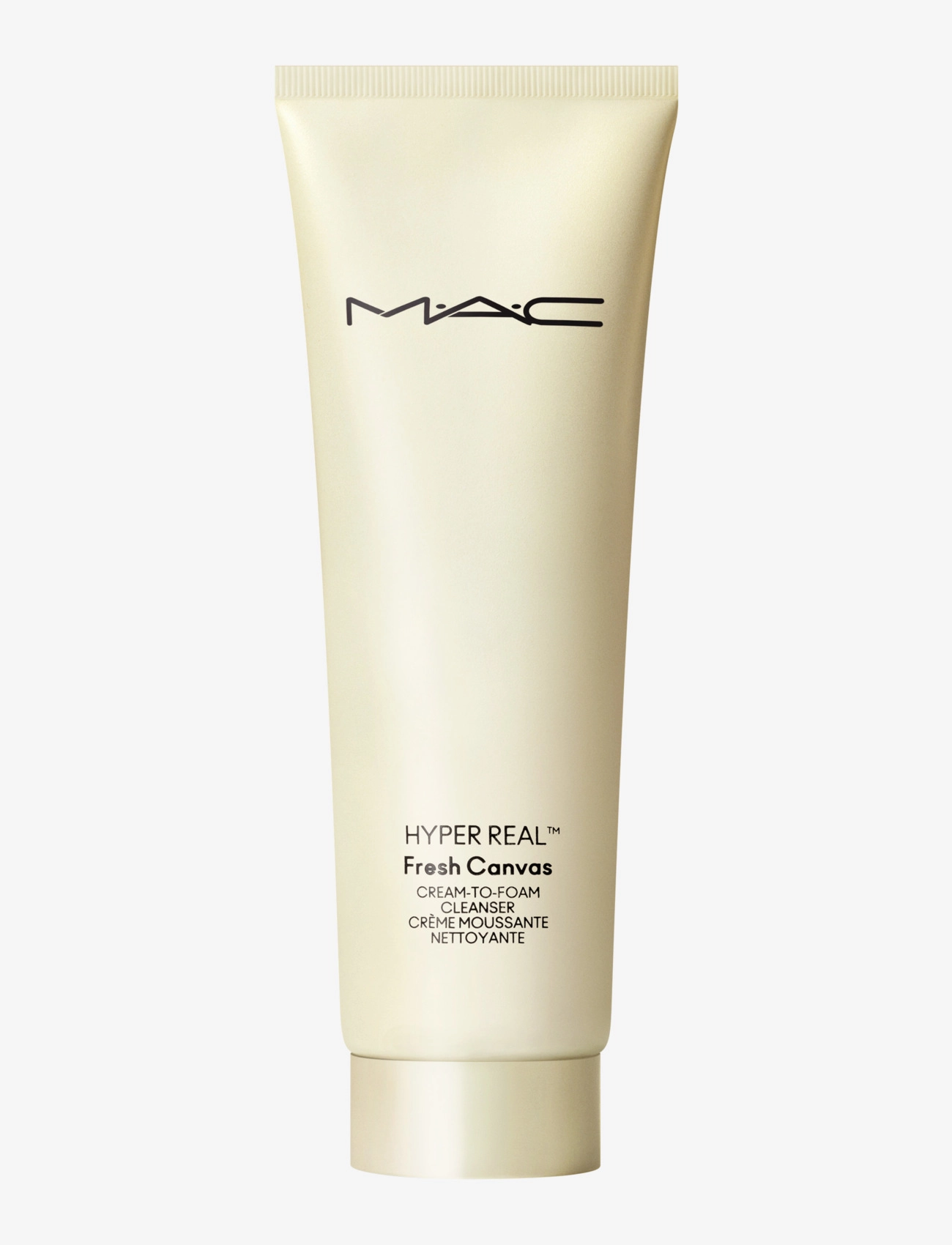 MAC Hyper Real Fresh Cream-To-Fam Cleanser, Mousse Cleanser, Nude, Str: 125 ML