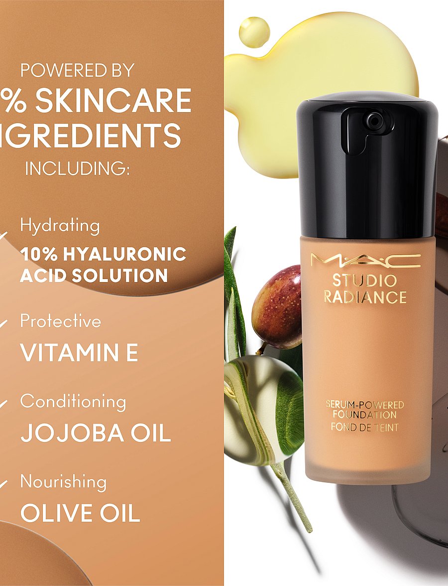 MAC - Studio Radiance Serum-Powered Foundation - smink - nc17.5 - 2