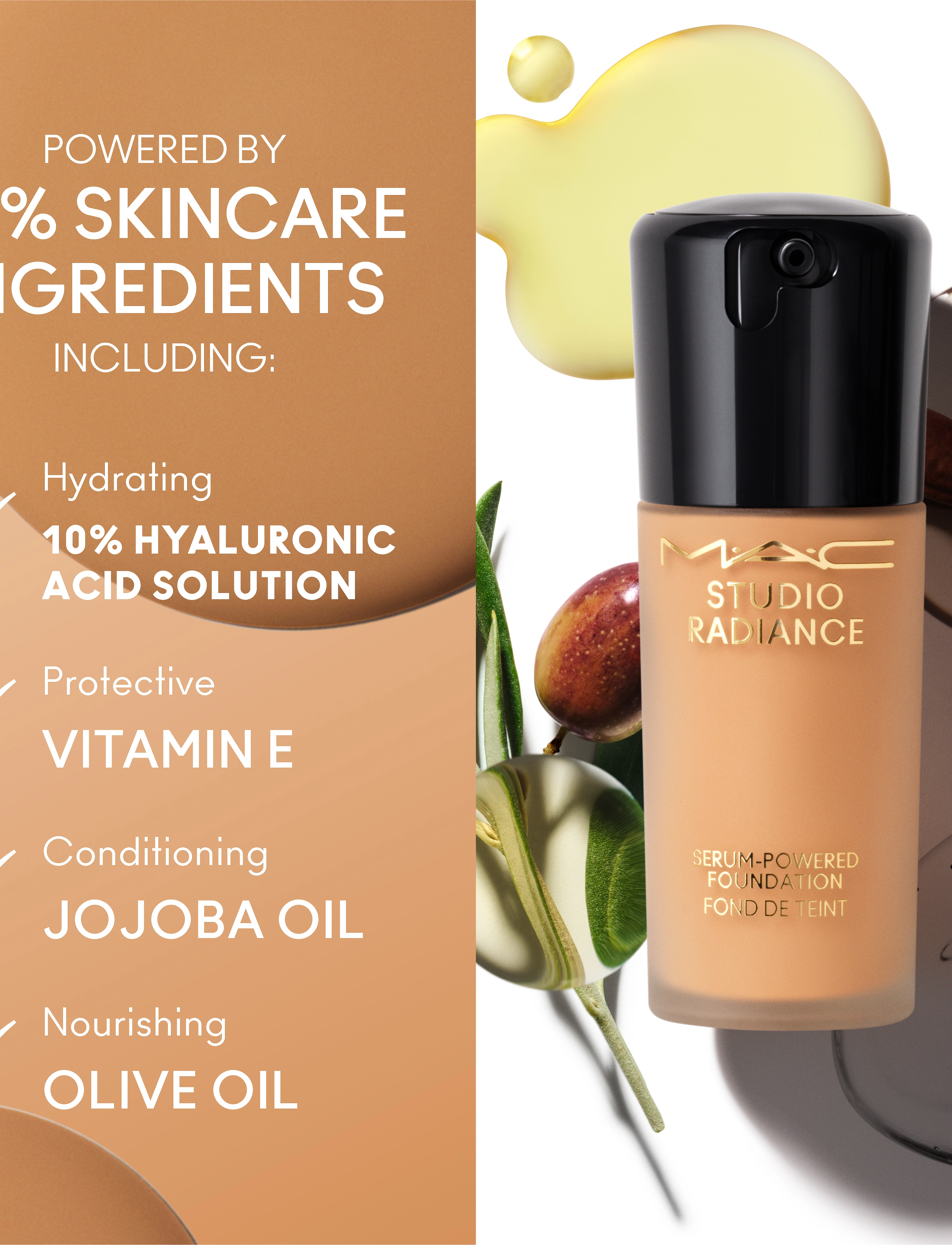 MAC - Studio Radiance Serum-Powered Foundation - makeup - nc27 - 2