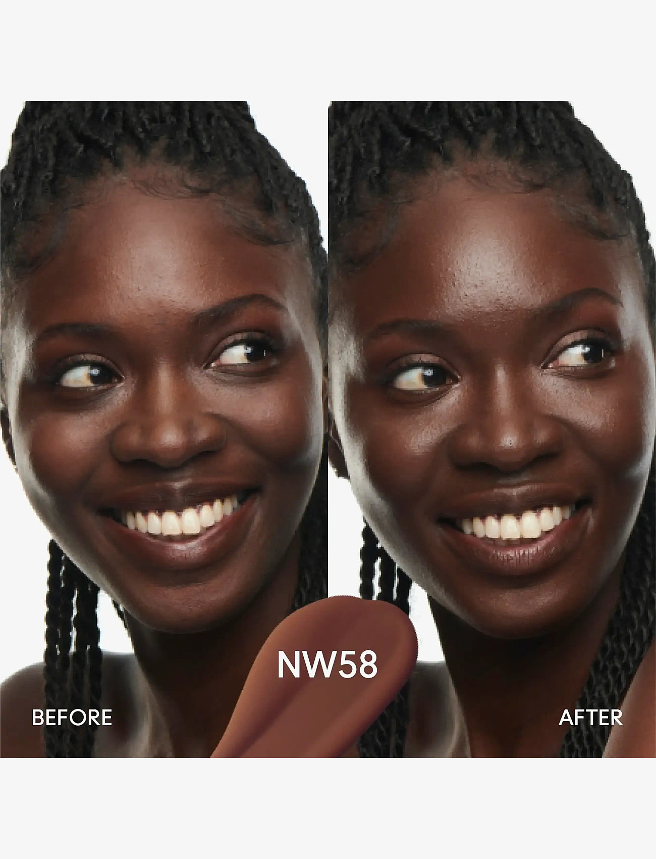 MAC - Studio Rdiance Serum Powered Foundation - makeup - nw58 - 4