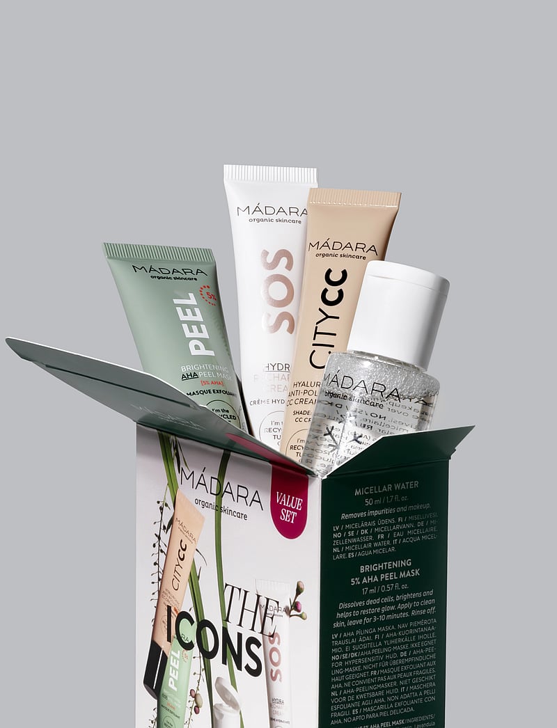 MÁDARA - The Icons set, #LIGHT - giftset - clear - 3