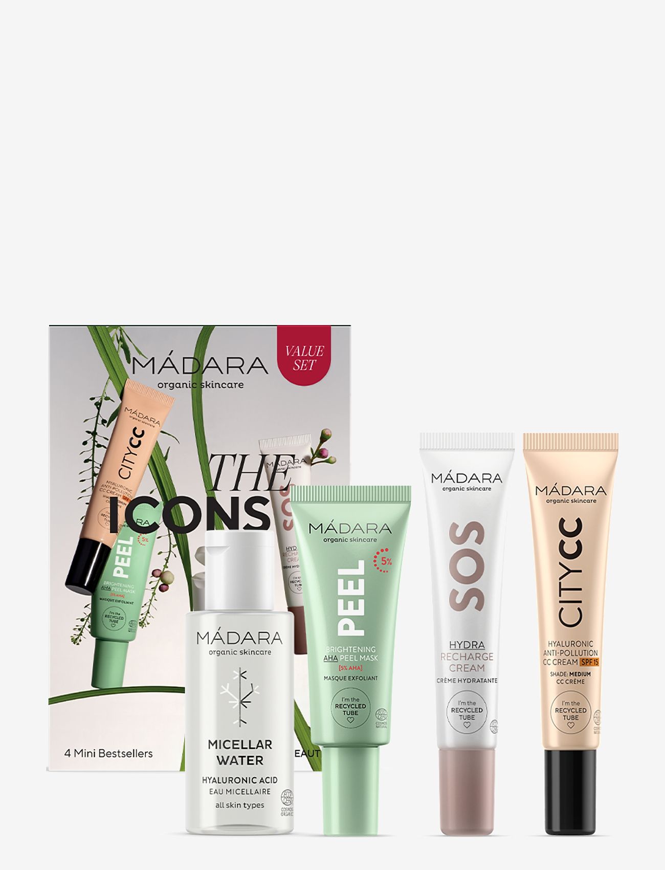 MÁDARA - The Icons set, #MEDIUM - giftset - clear - 1