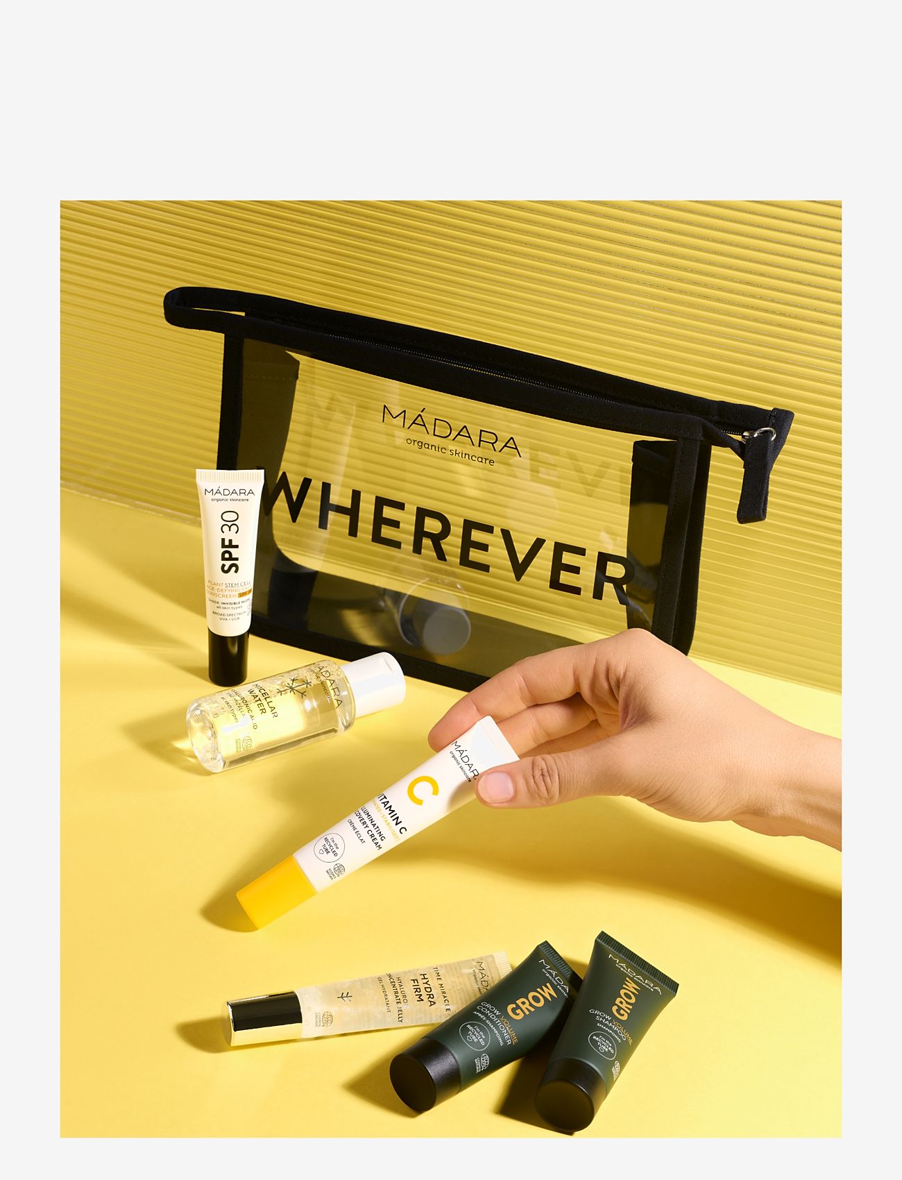 MÁDARA - Skin Stars 4 Mini Bestsellers set - til ham - clear - 3