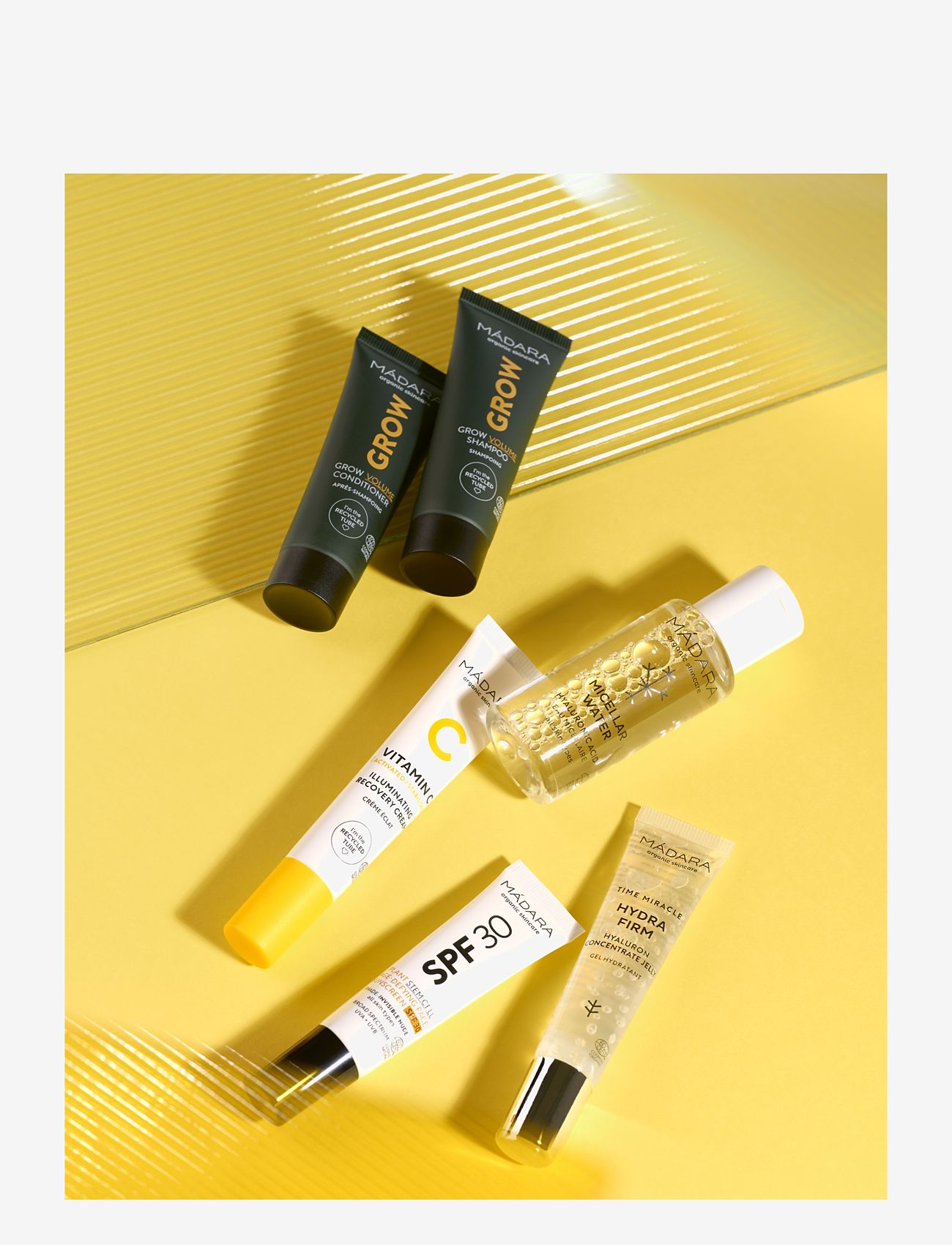 MÁDARA - Skin Stars 4 Mini Bestsellers set - til ham - clear - 4