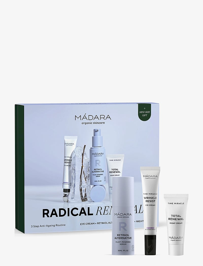 MÁDARA - Radical Renewal 3 Step Anti-Ageing routine set - komplektid - clear - 1