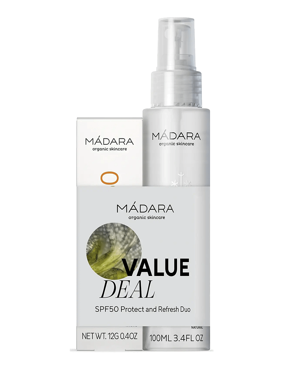 MÁDARA - Value Deal SPF50 Protect and Refresh Duo - til ansigtet - clear - 1