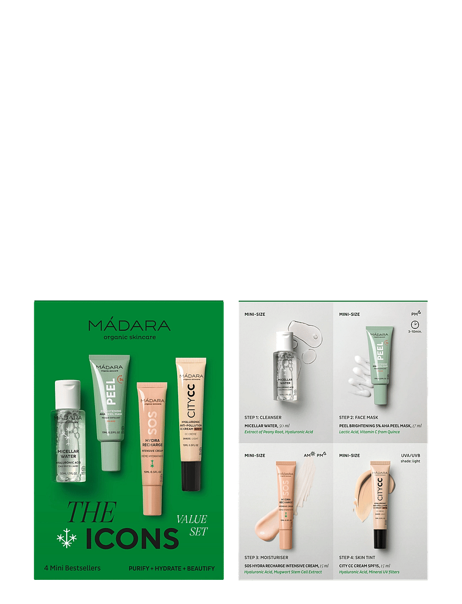 MÁDARA - The Icons Set, #LIGHT - clear - 3