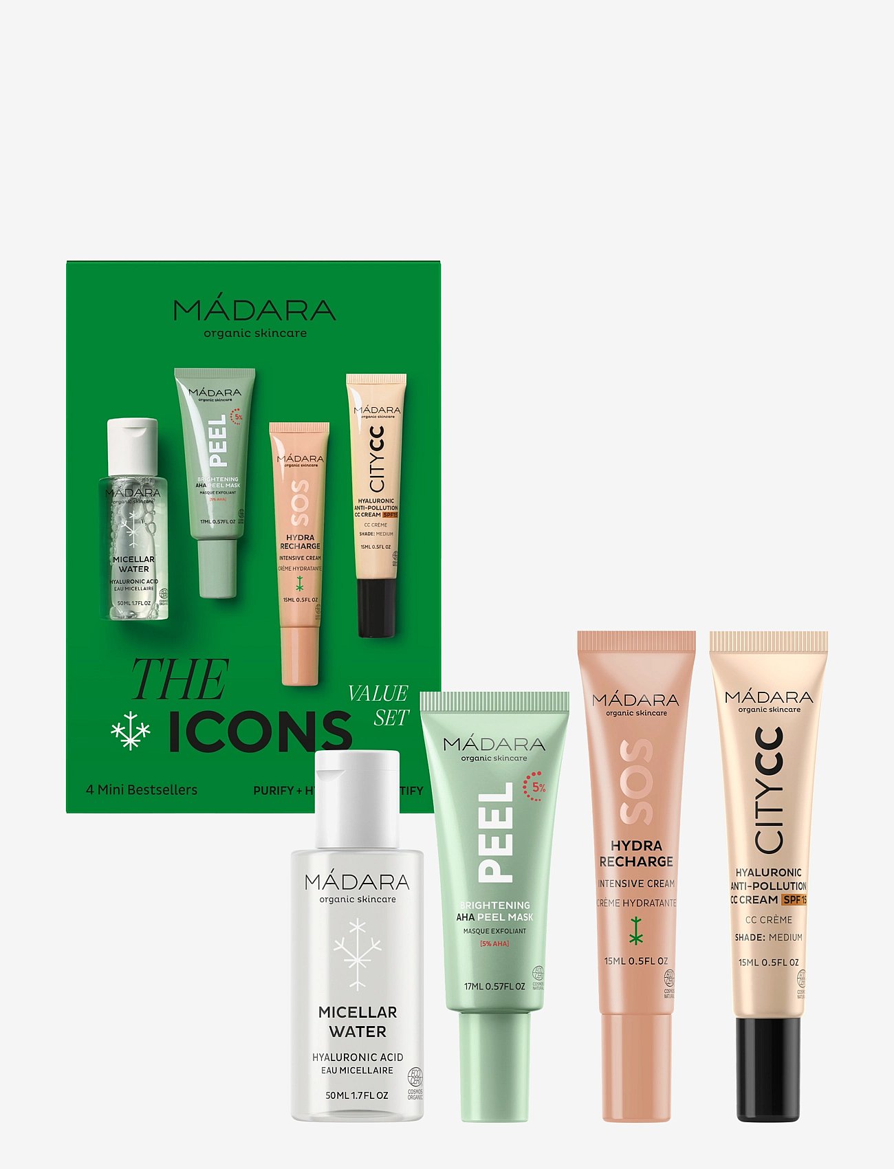 MÁDARA The Icons Set, #Medium - Nude - 103 ML