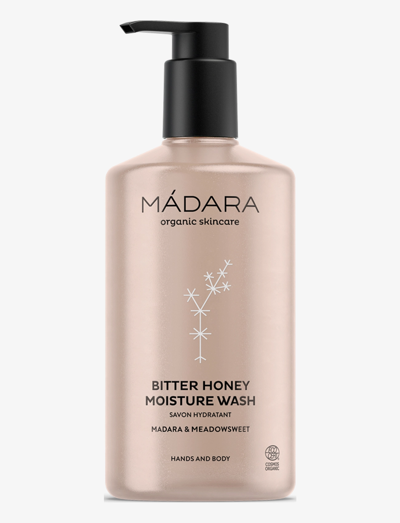 MÁDARA Bitter Honey Moisture Wash, Badekar og bruser, Nude, Str: 500 ml
