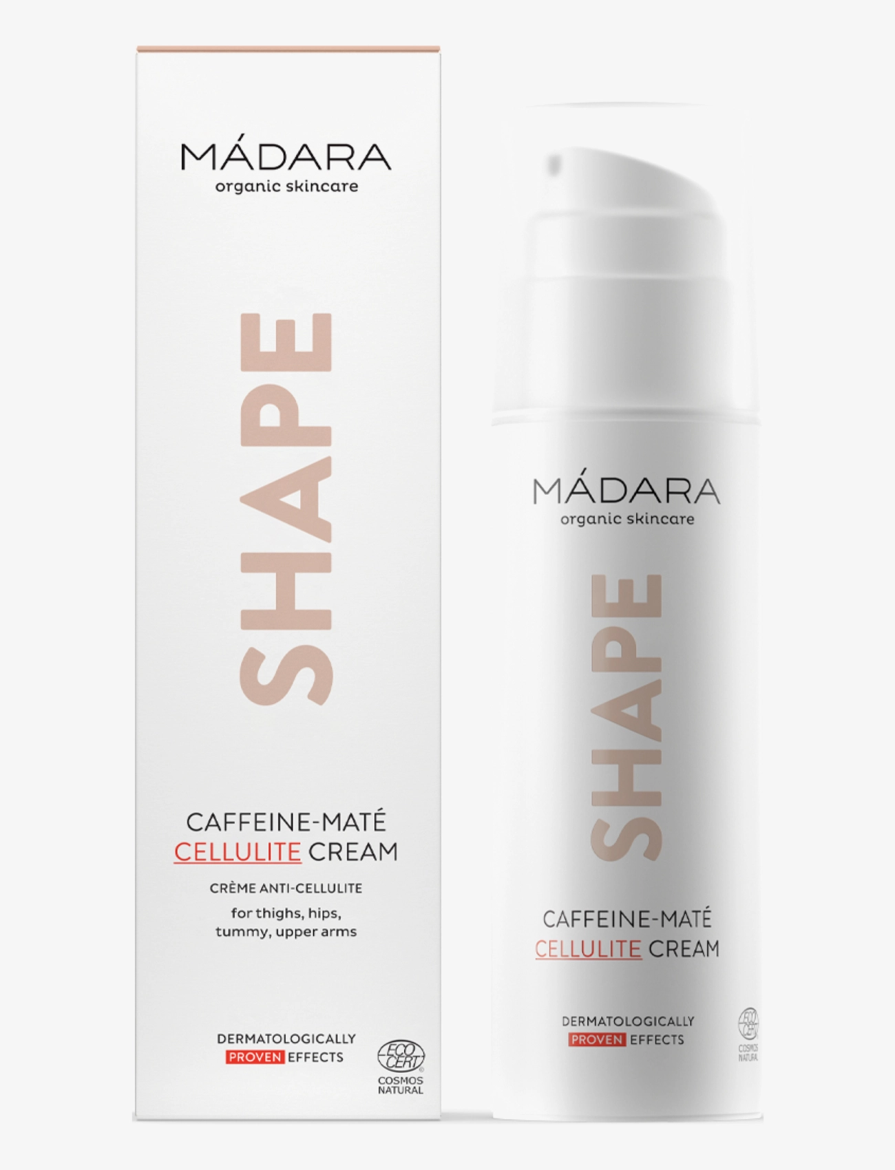 MÁDARA - SHAPE Caffeine-Maté Cellulite Cream - kreemid - clear - 2
