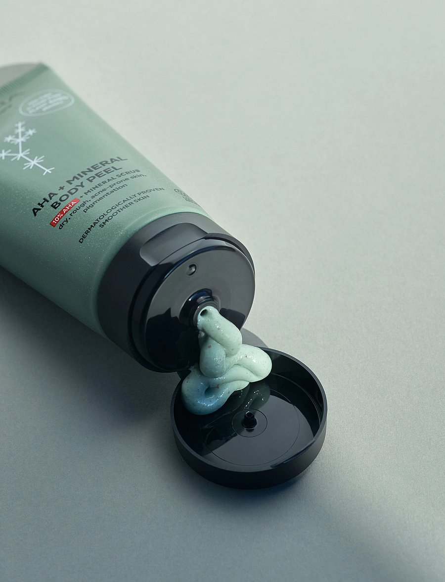 MÁDARA - AHA+MINERAL Body Peel - keha koorimine - clear - 5