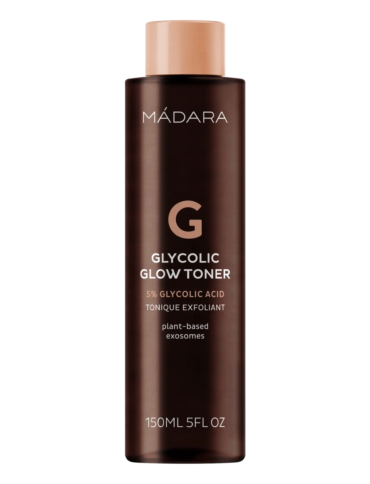 MÁDARA Glycolic Glow Toner, Hydrating Toner, Brun, Str: 150 ML