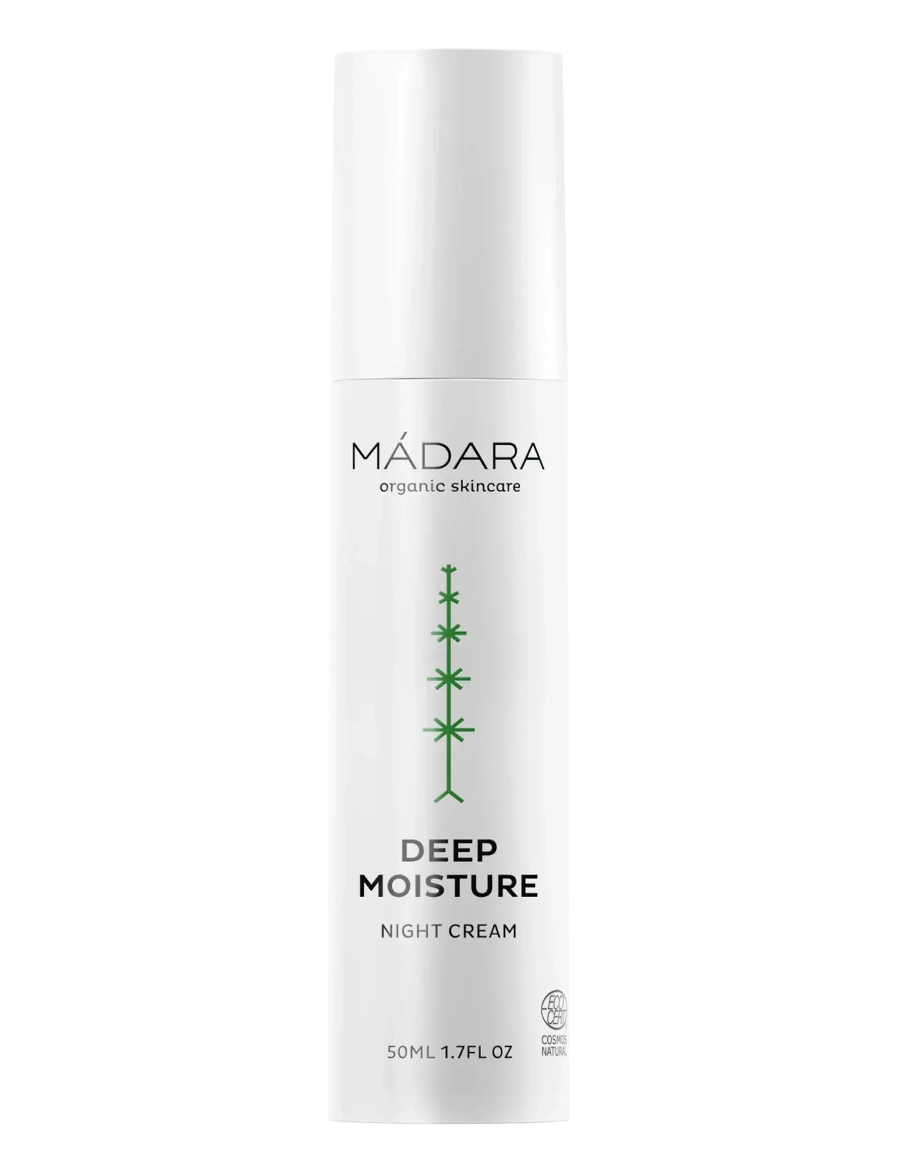 MÁDARA Deep Moisture Night Cream, Night Creme, Nude, Str: 50 ML