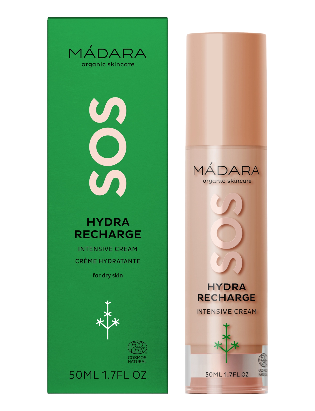 MÁDARA Sos Hydra Recharge Intensive Cream ansiktskräm & serum dam – bild 2