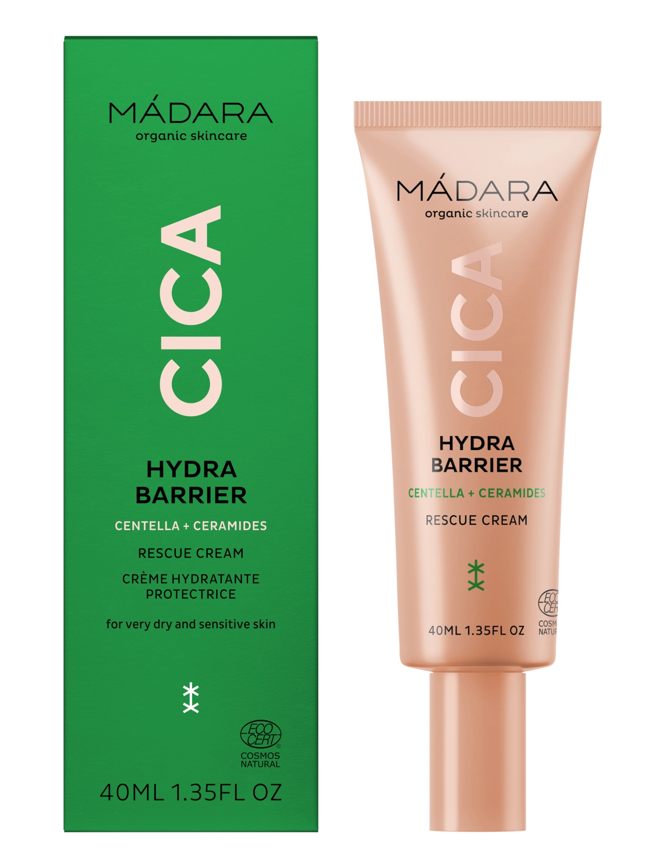 MÁDARA Cica Hydra Barrier Centella+Ceramides Rescue Cream ansiktskräm & serum dam – bild 2
