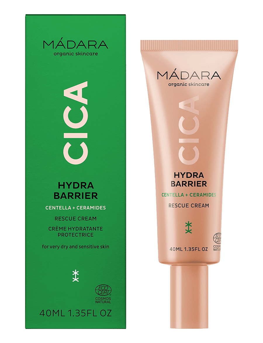 MÁDARA - CICA HYDRA Barrier Centella+Ceramides Rescue Cream - dagkräm - clear - 2