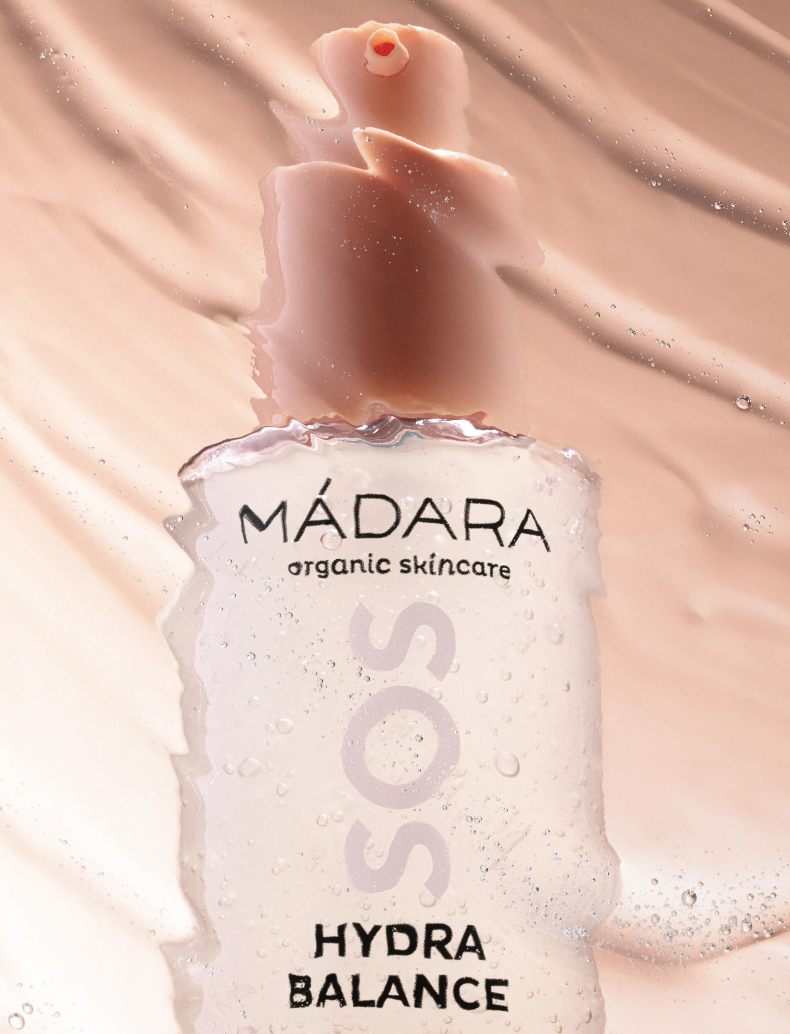 MÁDARA - SOS HYDRA Balance Rose Jelly - dagkräm - clear - 5