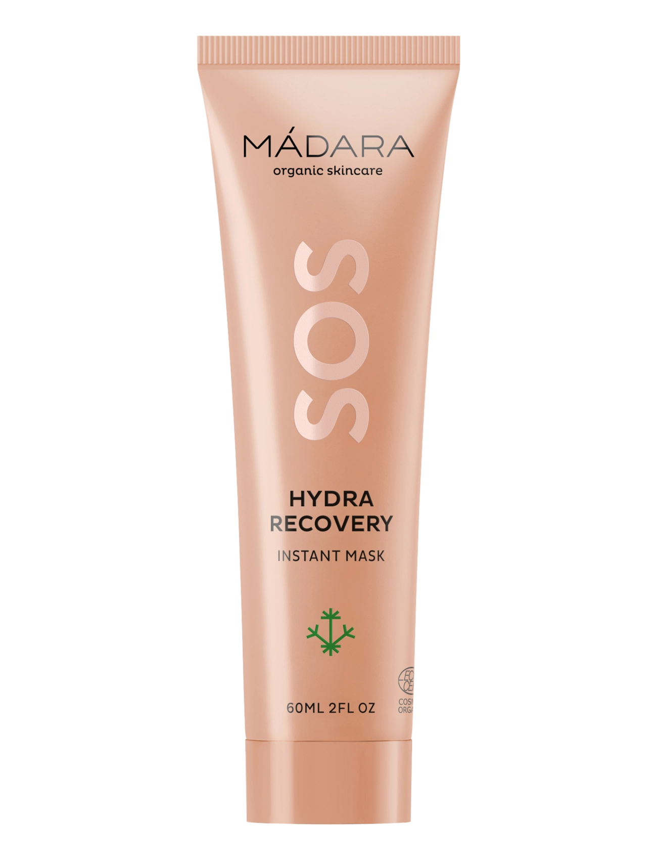 MÁDARA Sos Hydra Recovery Instant Mask, Fugtighedsmaske, Nude, Str: 60 ML