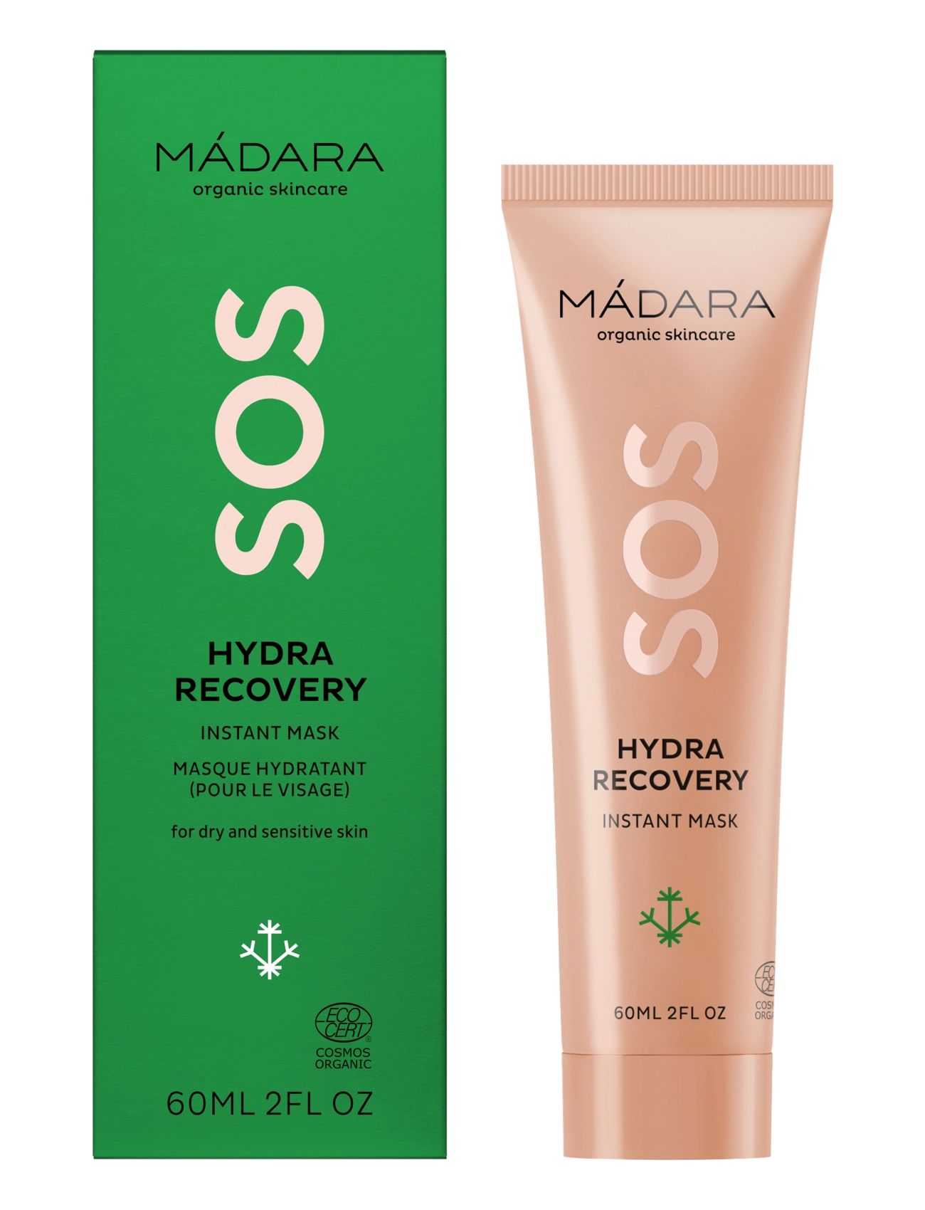 MÁDARA - SOS HYDRA Recovery Instant Mask - clear - 2