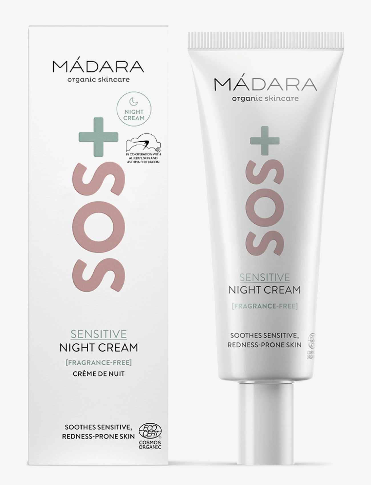 MÁDARA - SOS+ SENSITIVE Night cream - niisutajad - clear - 2