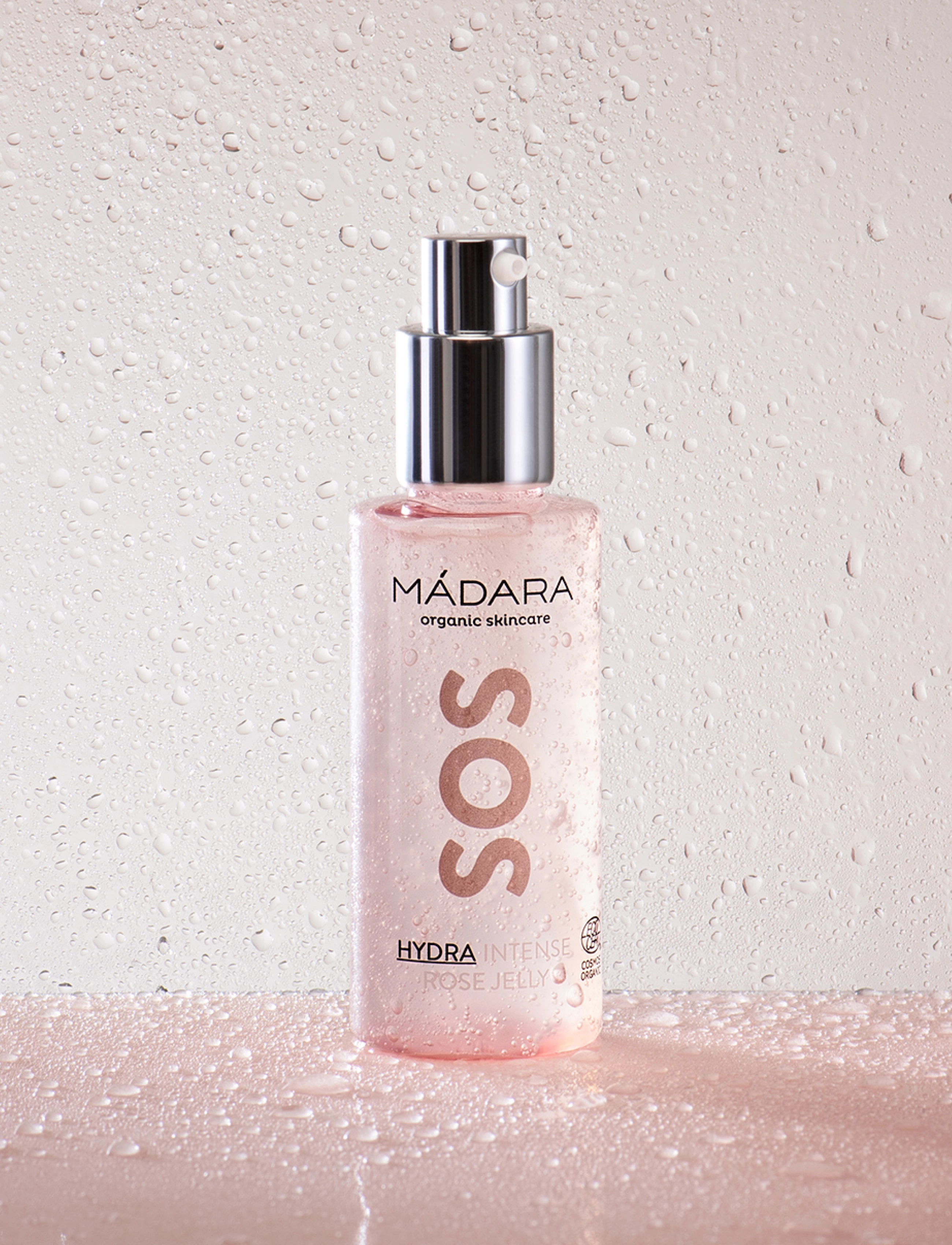 MÁDARA - SOS Hydra Intense Rose Jelly - päivävoiteet - clear - 4
