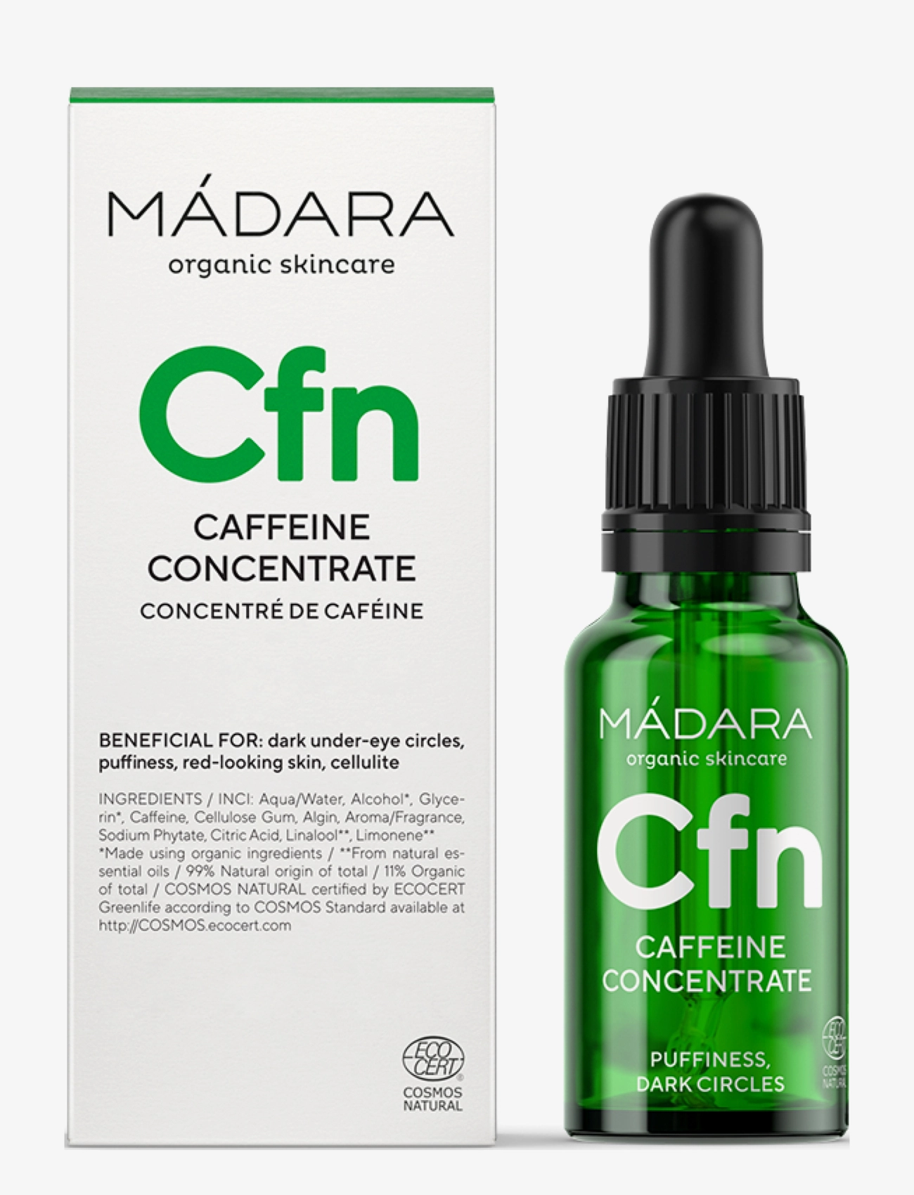 MÁDARA - Caffeine Concentrate - ansigspleje - clear - 2