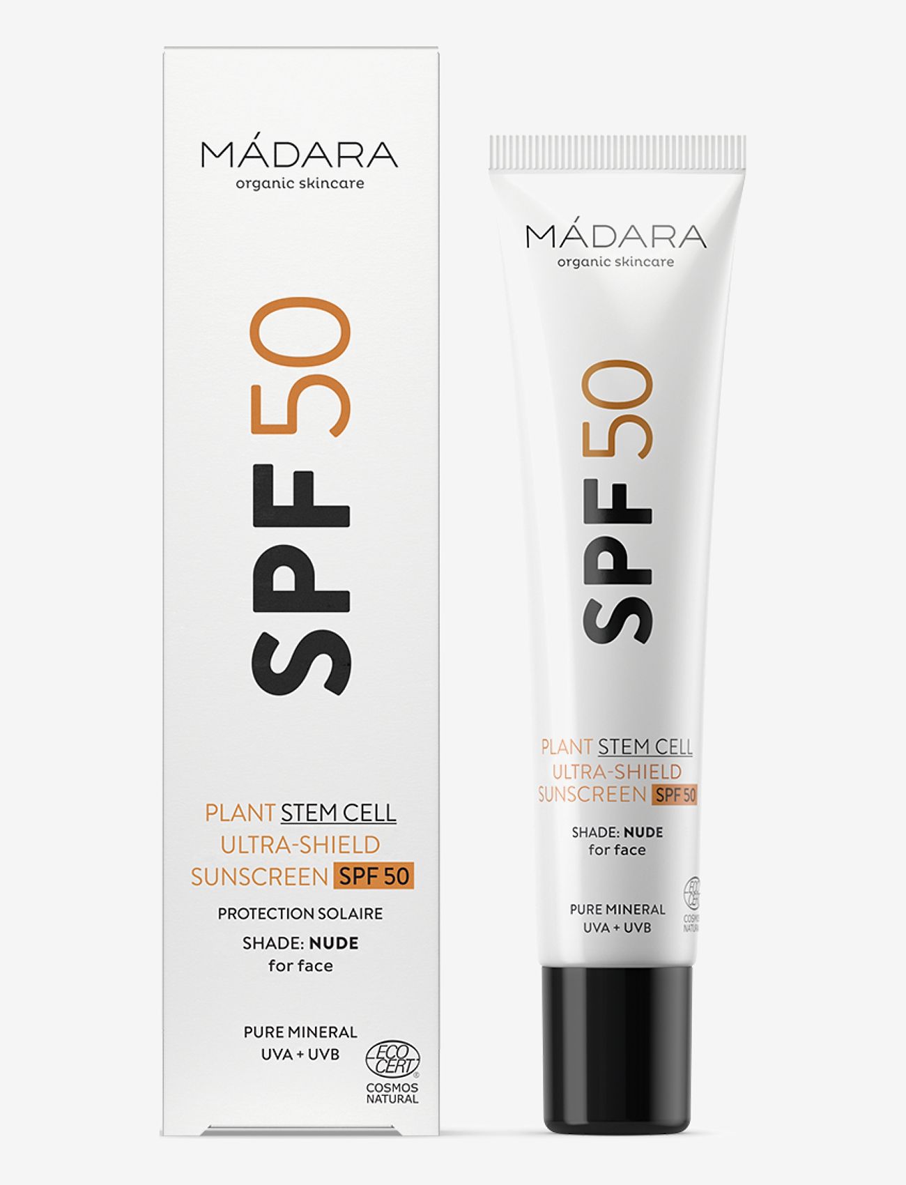 MÁDARA - SPF50 Plant Stem Cell Ultra-Shield Sunscreen - för ansiktet - clear - 2