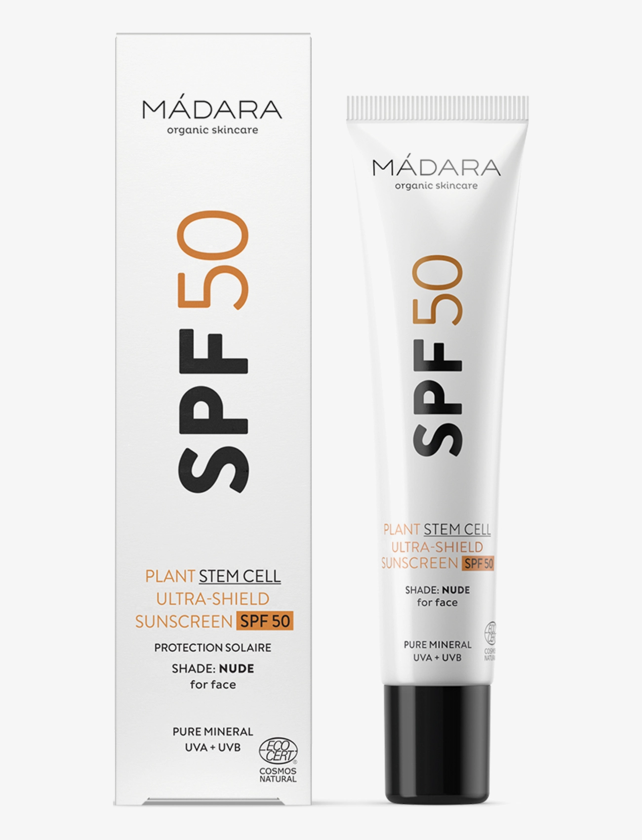 MÁDARA - SPF50 Plant Stem Cell Ultra-Shield Sunscreen - for ansiktet - clear - 2