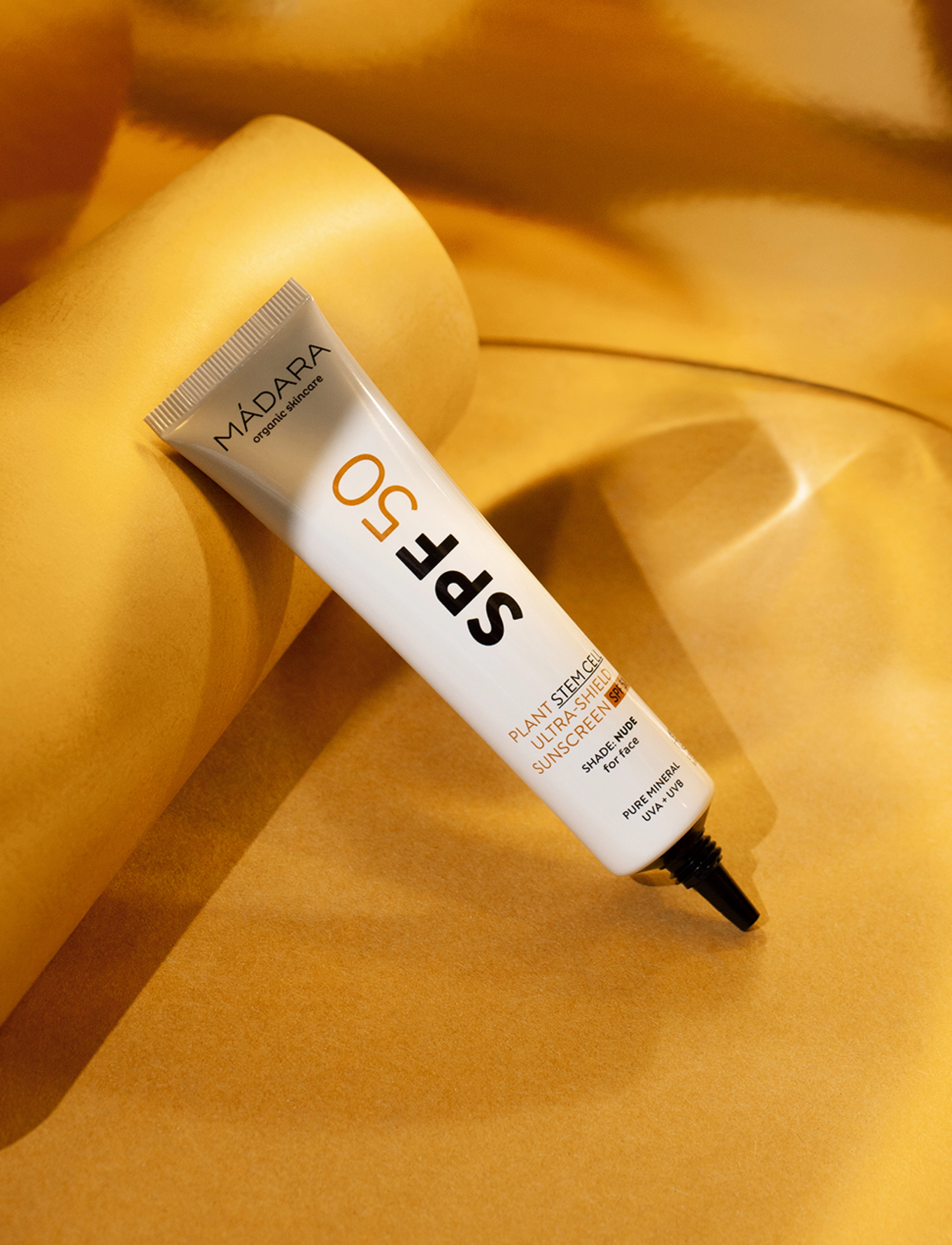 MÁDARA - SPF50 Plant Stem Cell Ultra-Shield Sunscreen - for ansiktet - clear - 4